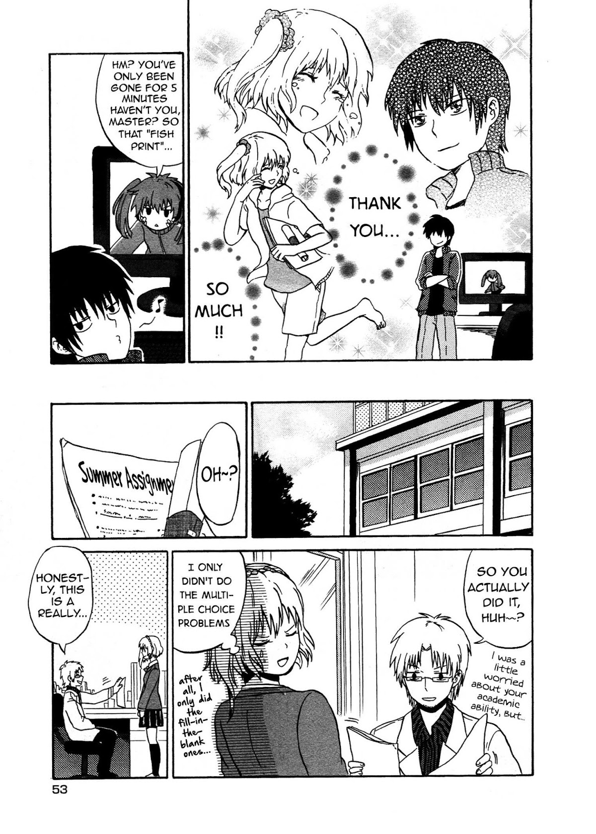 Kagerou Daze Official Anthology Comic -SUMMER- Chapter 5.2 page 7 - Chapter 5 v2 : Kisaragi ☆ Summer Project by Komesuke