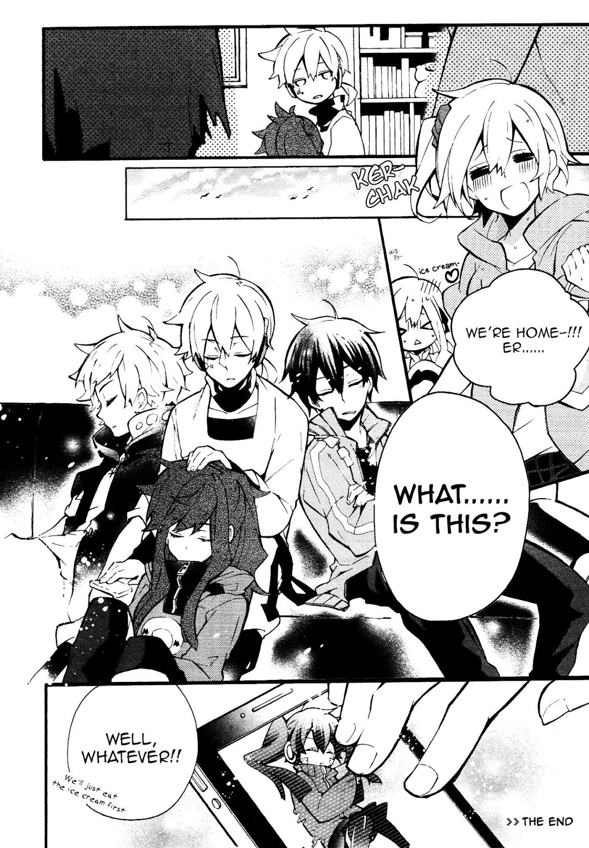 Kagerou Daze Official Anthology Comic -SUMMER- Chapter 7.2 page 10 - Chapter 7 v2 : With a Clear Mind, Even Fires Will Cool by Sada Uoji