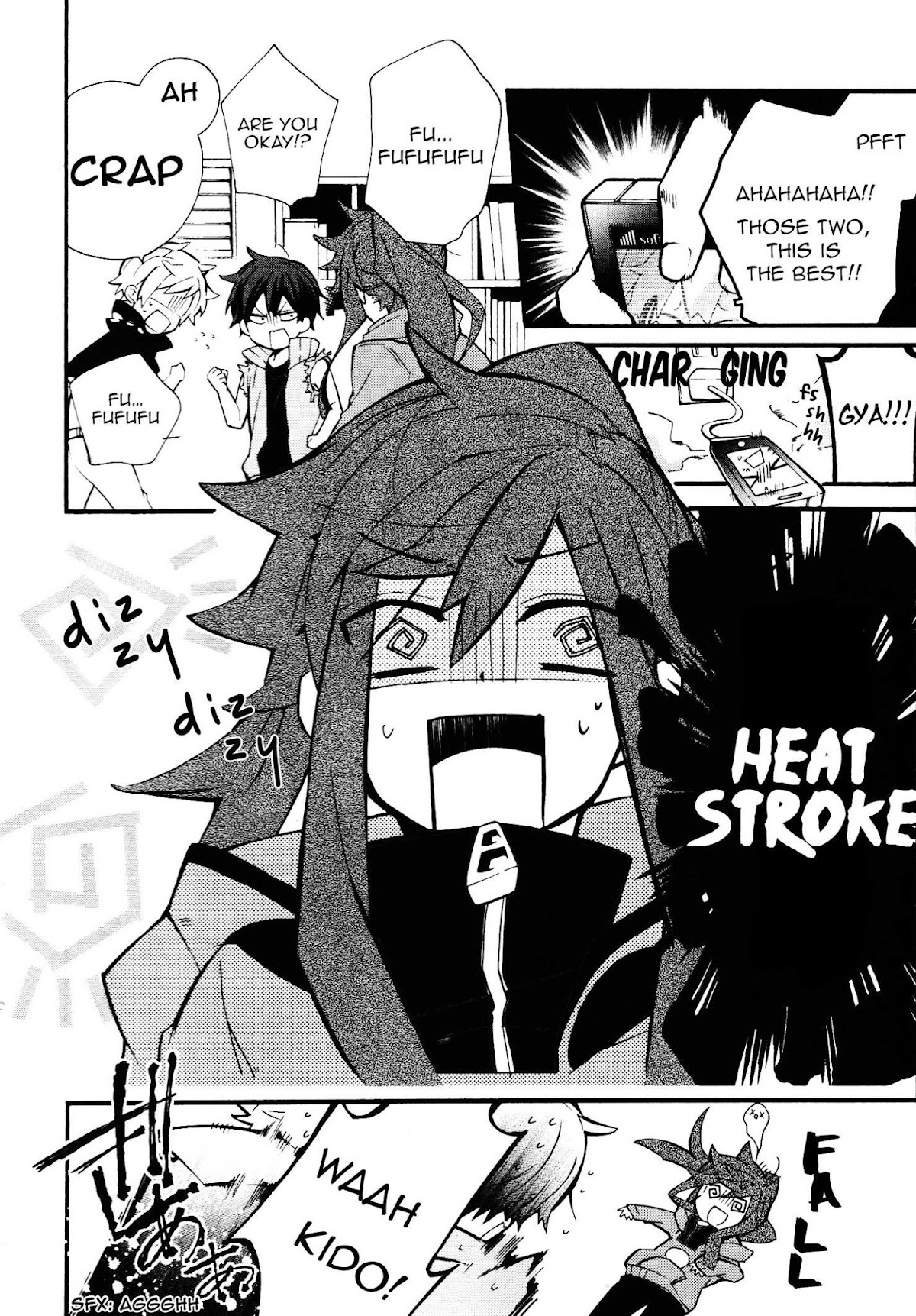 Kagerou Daze Official Anthology Comic -SUMMER- Chapter 7.2 page 8 - Chapter 7 v2 : With a Clear Mind, Even Fires Will Cool by Sada Uoji
