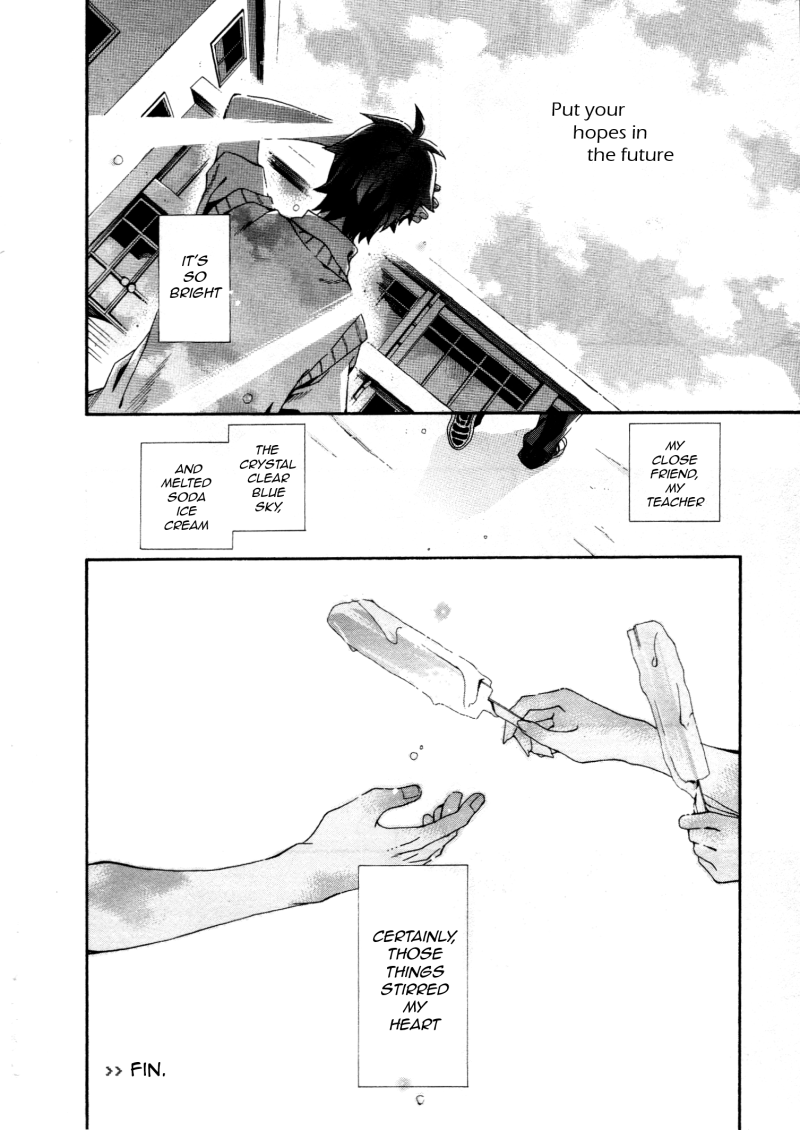 Kagerou Daze Official Anthology Comic -SUMMER- Chapter 8.2 page 8 - Chapter 8 v2 : Your Voice and Soda Ice Cream by Itokichi