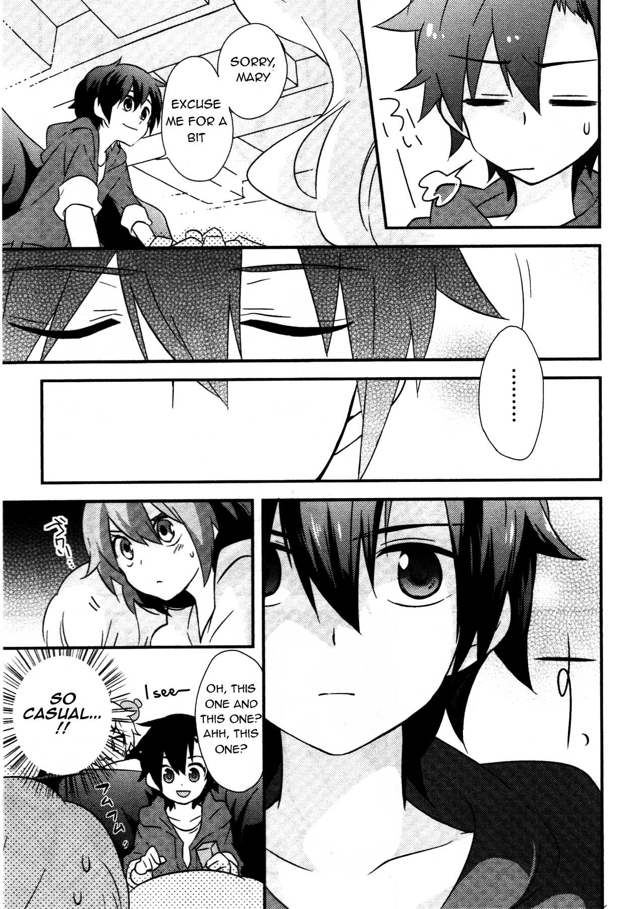 Kagerou Daze Official Anthology Comic -UPPER- Chapter 12.2 page 8 - Chapter 12 v2 : High Fever Forest by Wannyanpuu