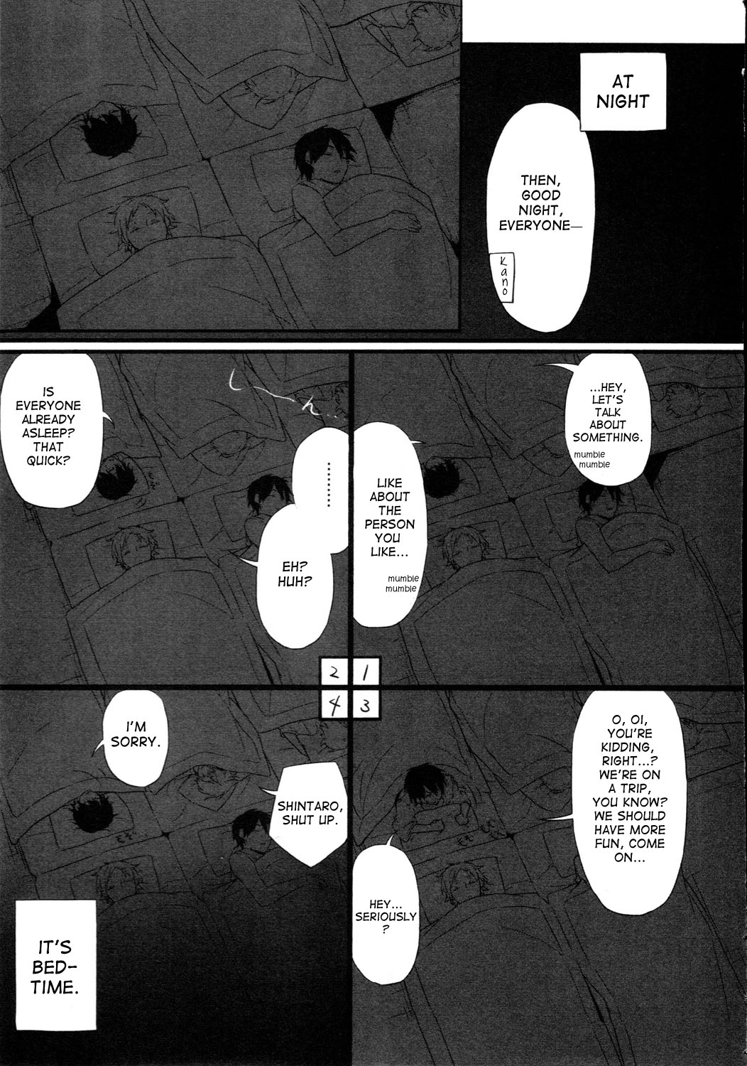 Kagerou Daze Official Anthology Comic -UPPER- Chapter 13.2 page 3 - Chapter 13 v2 : Steam Days by Shidu [End]