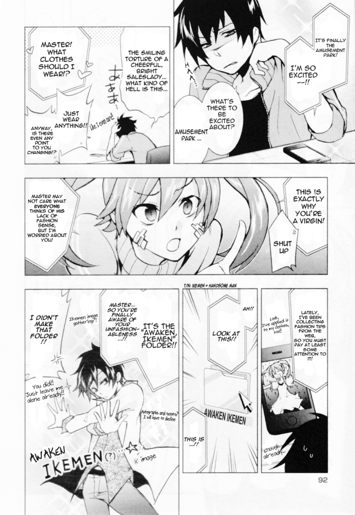 Kagerou Daze Official Anthology Comic -UPPER- Chapter 9.2 page 2 - Chapter 9 v2 : A Story of Dressing Up by Tanaka Strike