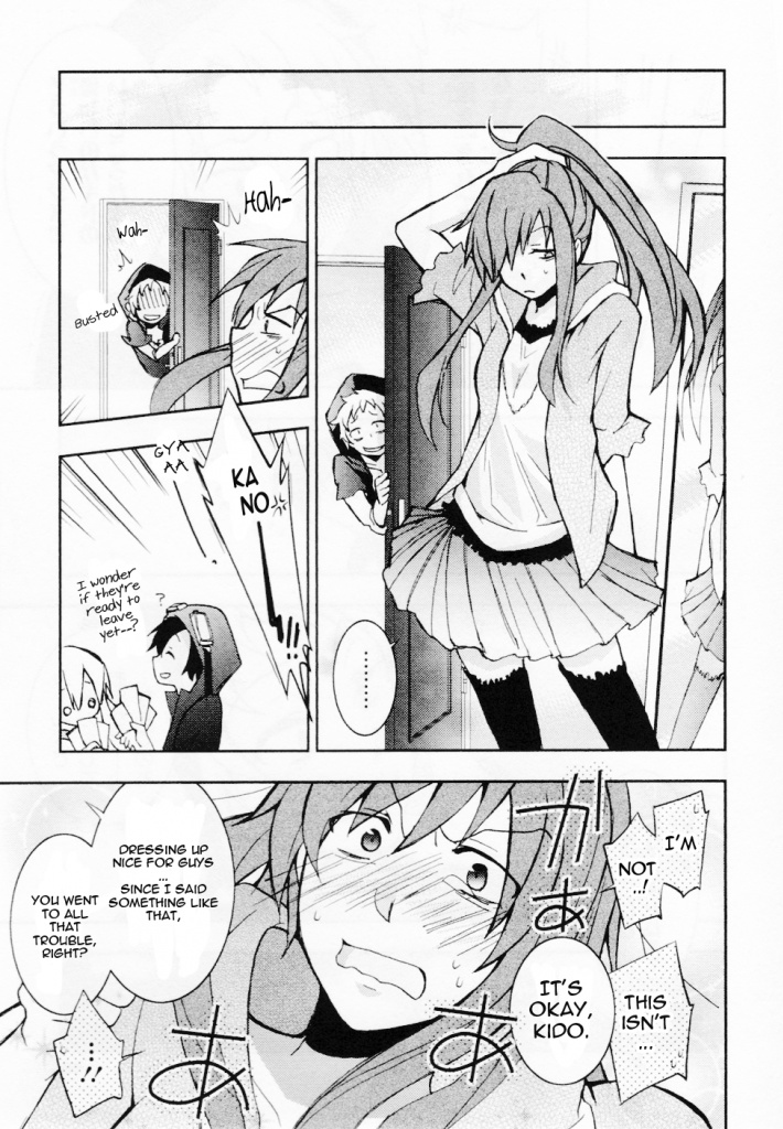 Kagerou Daze Official Anthology Comic -UPPER- Chapter 9.2 page 5 - Chapter 9 v2 : A Story of Dressing Up by Tanaka Strike