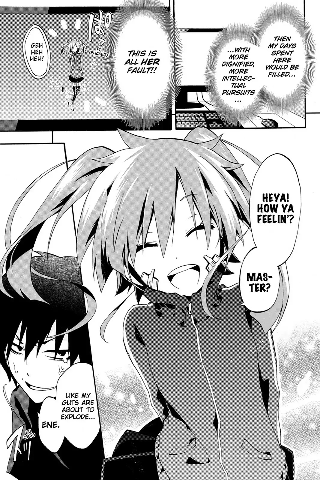 Kagerou Daze Chapter 1 page 14 - Chapter 1: Vol.1 01: Jinzou Enemy I