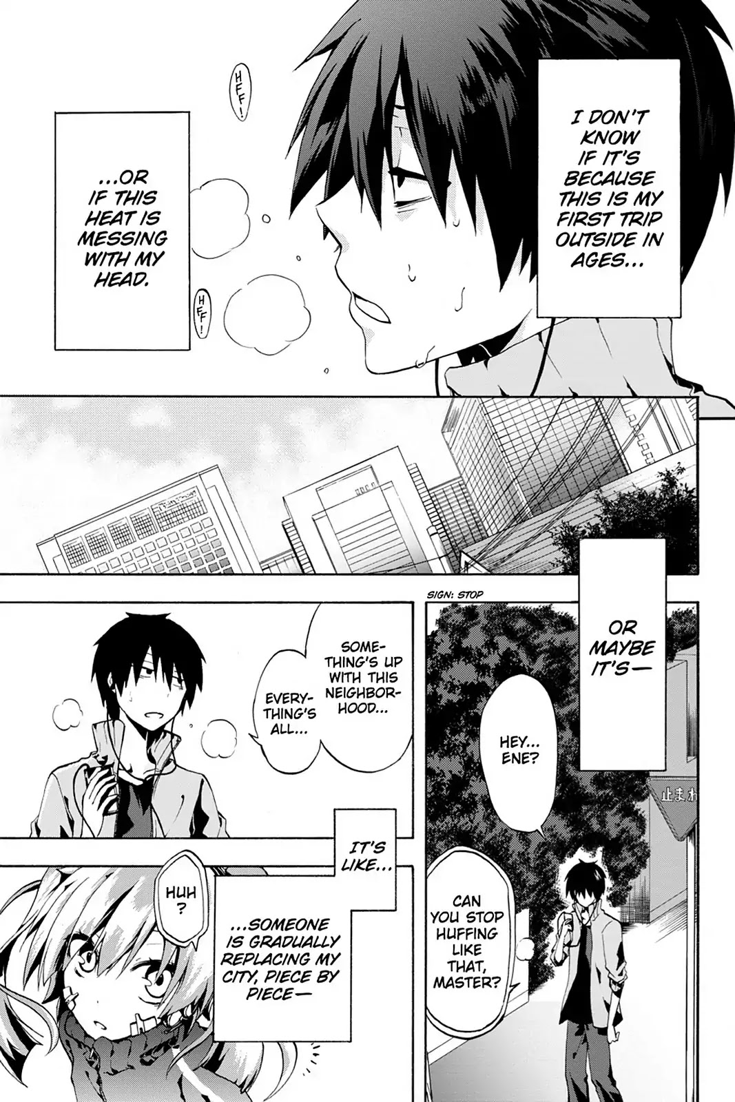 Kagerou Daze Chapter 1 page 33 - Chapter 1: Vol.1 01: Jinzou Enemy I