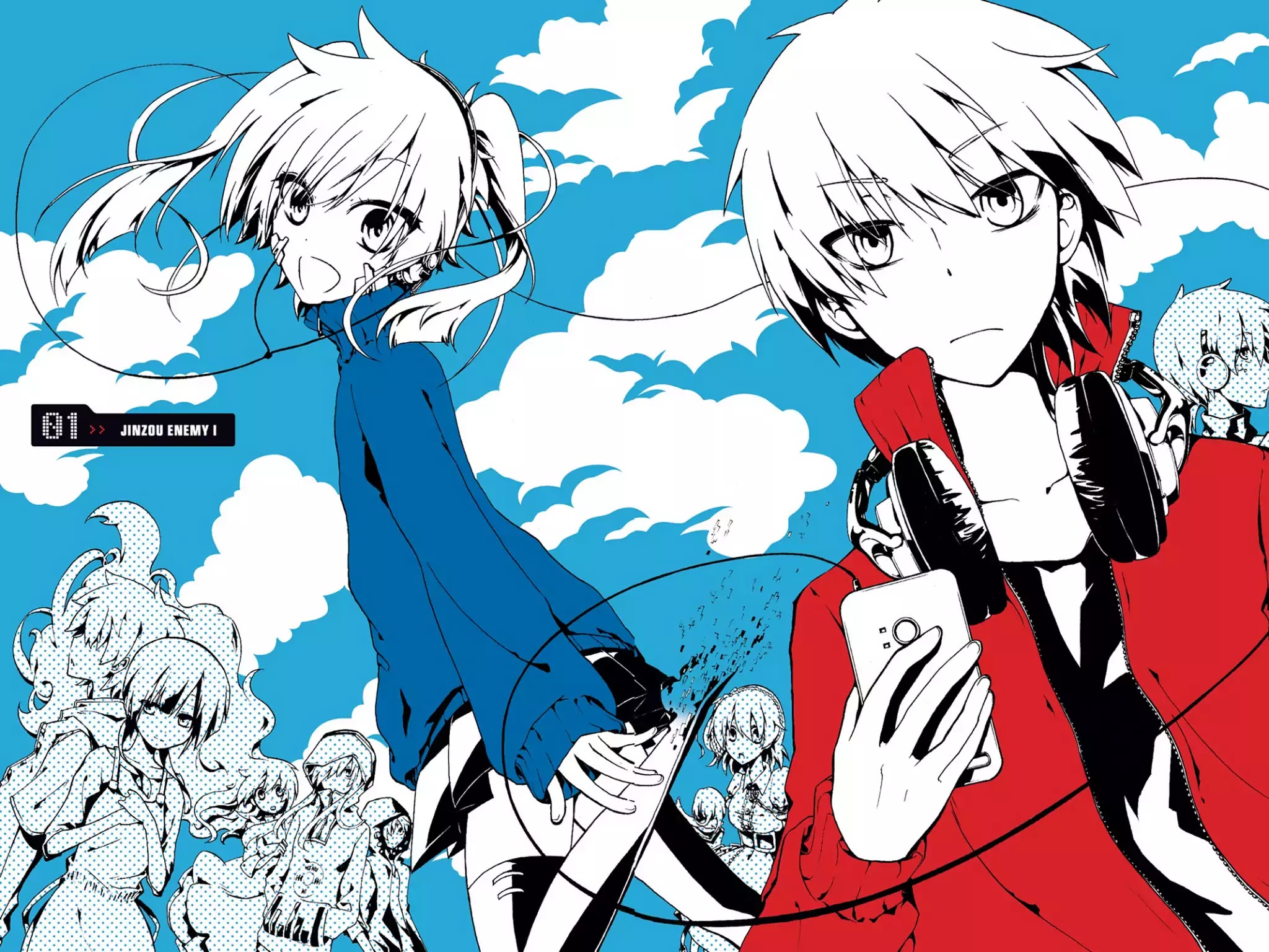 Kagerou Daze Chapter 1 page 4 - Chapter 1: Vol.1 01: Jinzou Enemy I