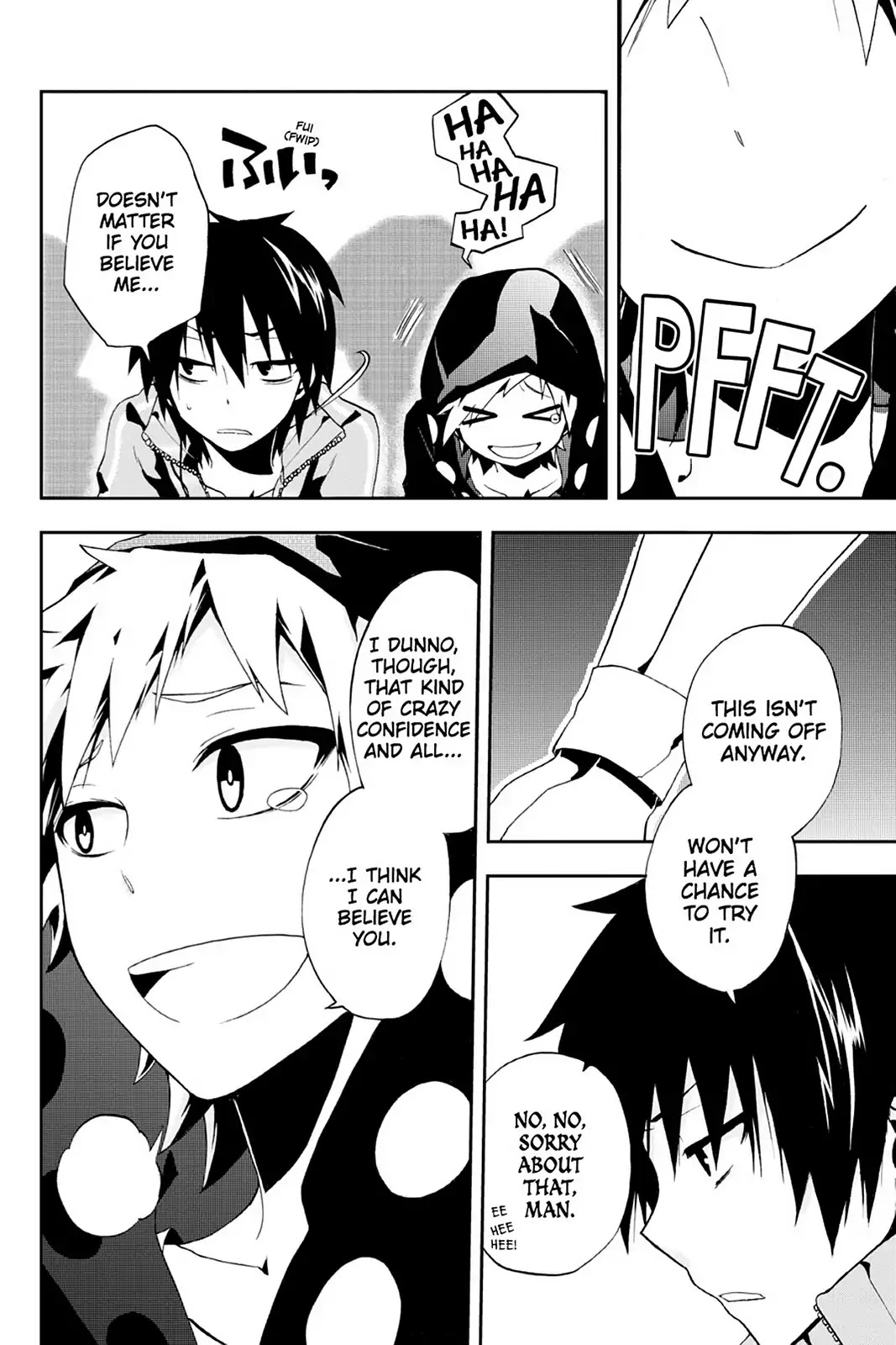 Kagerou Daze Chapter 2 page 14 - Chapter 2: Vol.1 02: Jinzou Enemy II