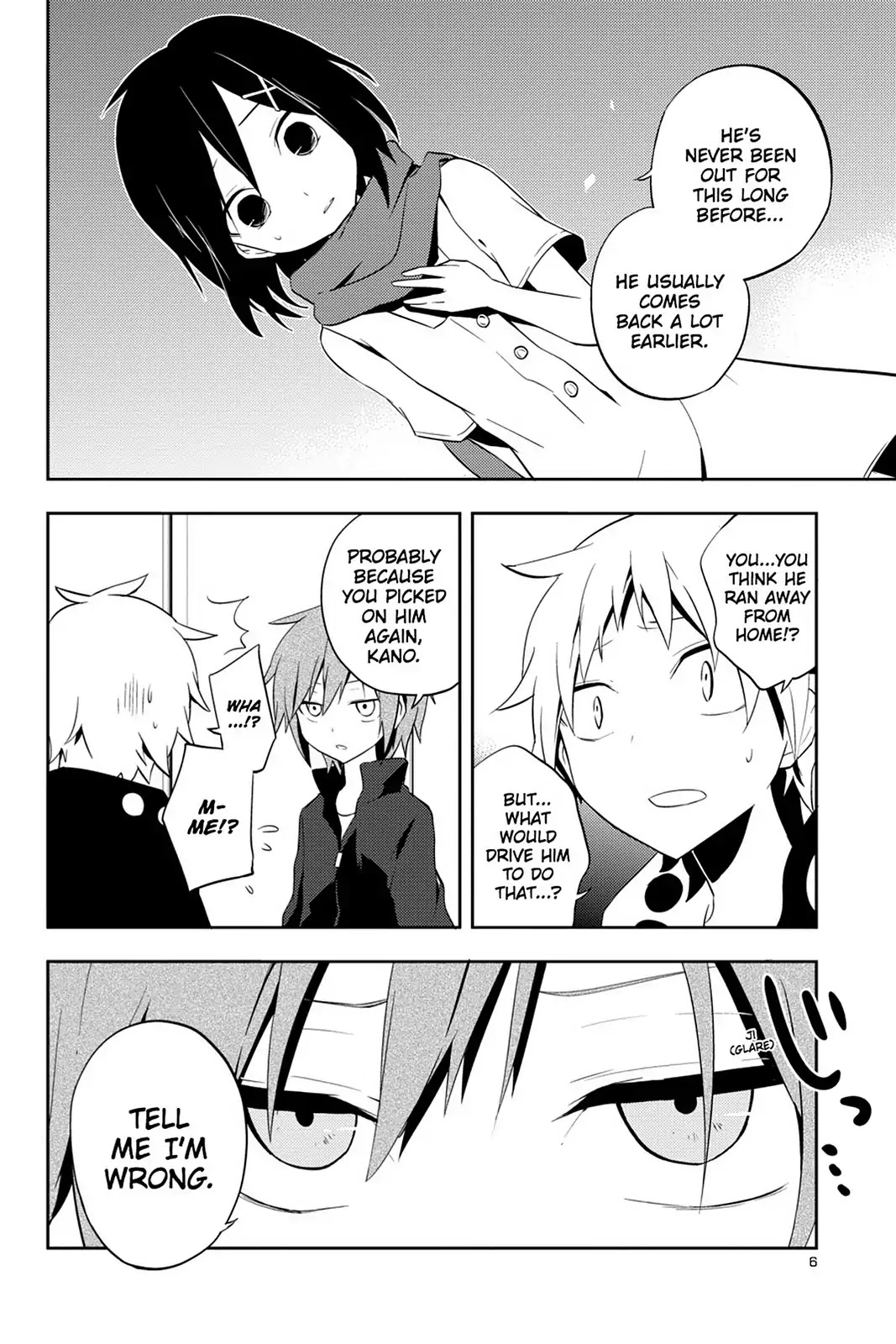 Kagerou Daze Chapter 25 page 8 - Chapter 25: Vol.6 25: Shounen Brave II