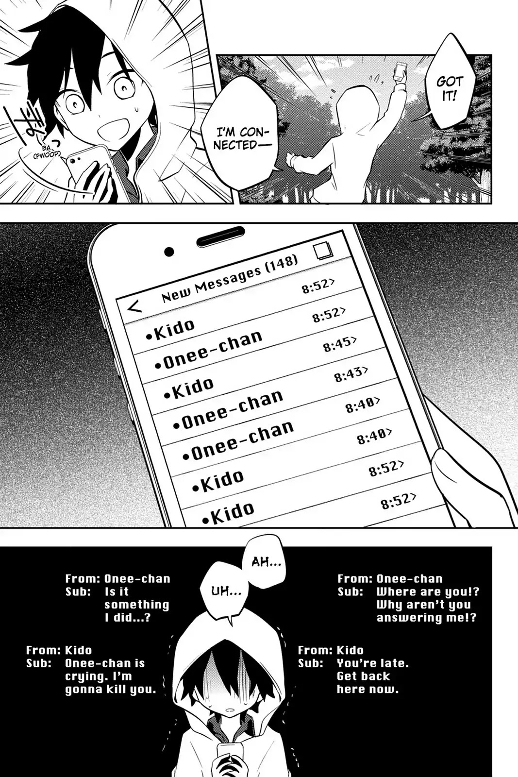 Kagerou Daze Chapter 26 page 15 - Chapter 26: Vol.6 26: Shounen Brave III