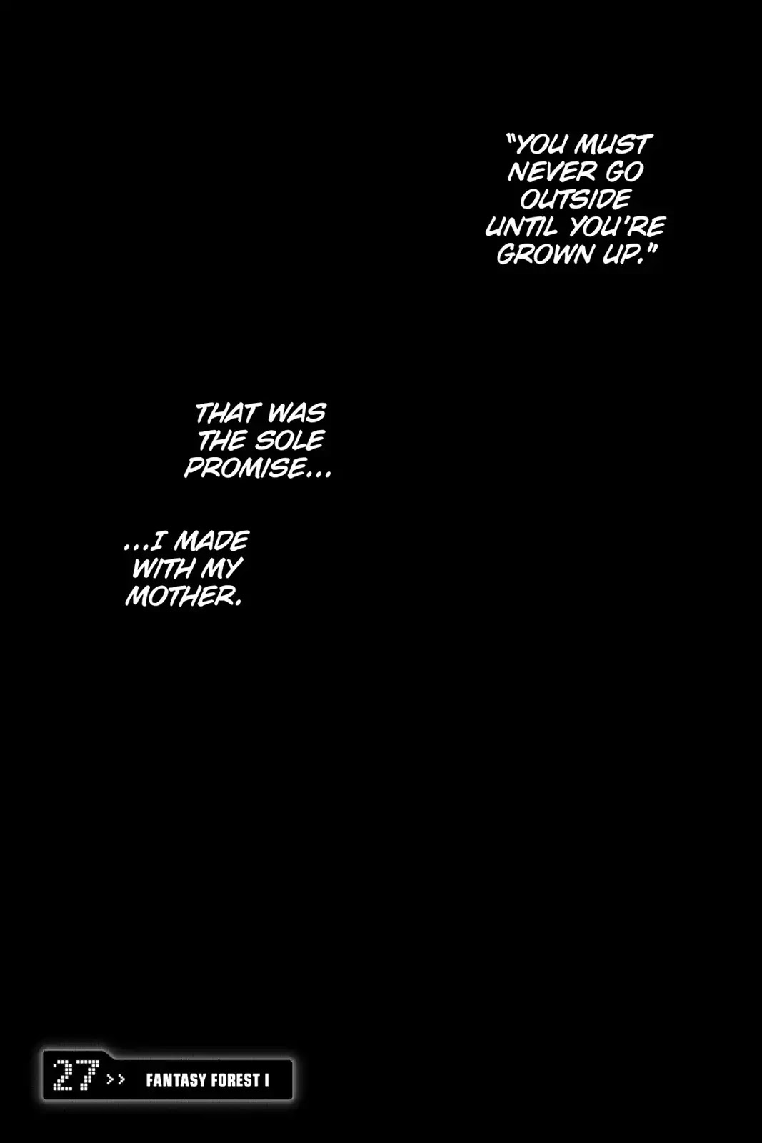 Kagerou Daze Chapter 27 page 1 - Chapter 27: Vol.6 27: Fantasy Forest I