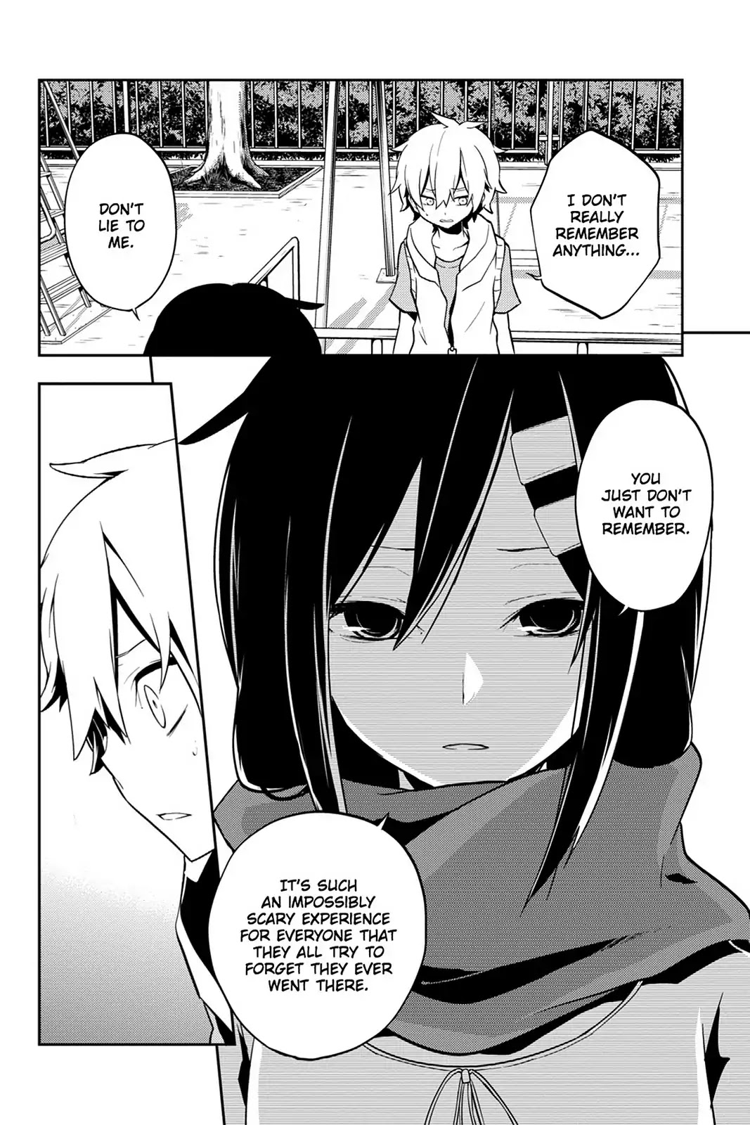 Kagerou Daze Chapter 31 page 10 - Chapter 31: Vol.7 31: Shinigami Record I