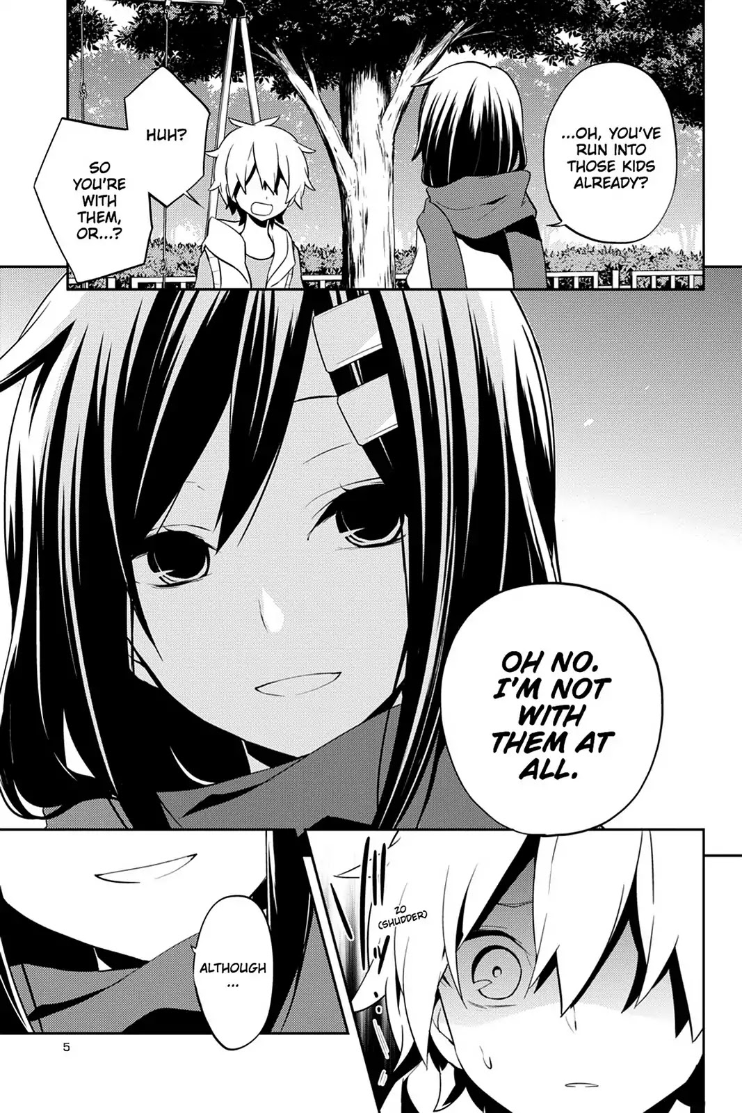 Kagerou Daze Chapter 31 page 7 - Chapter 31: Vol.7 31: Shinigami Record I