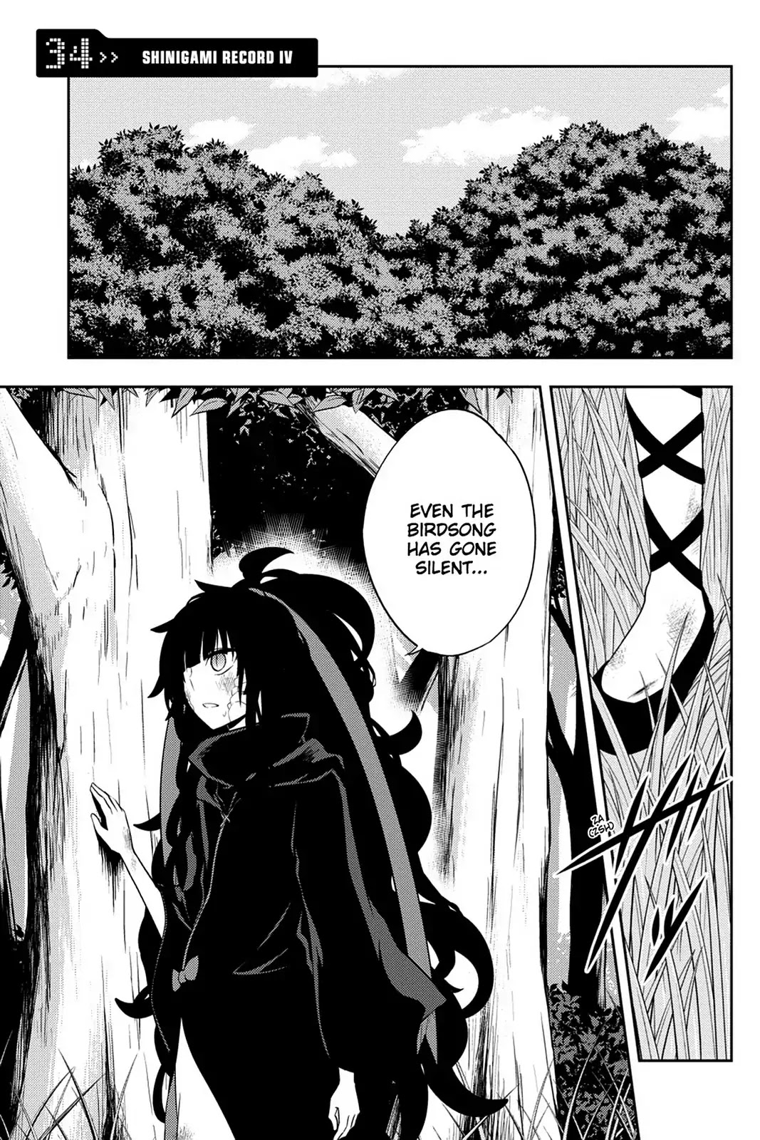 Kagerou Daze Chapter 34 page 1 - Chapter 34: Vol.7 34: Shinigami Record IV