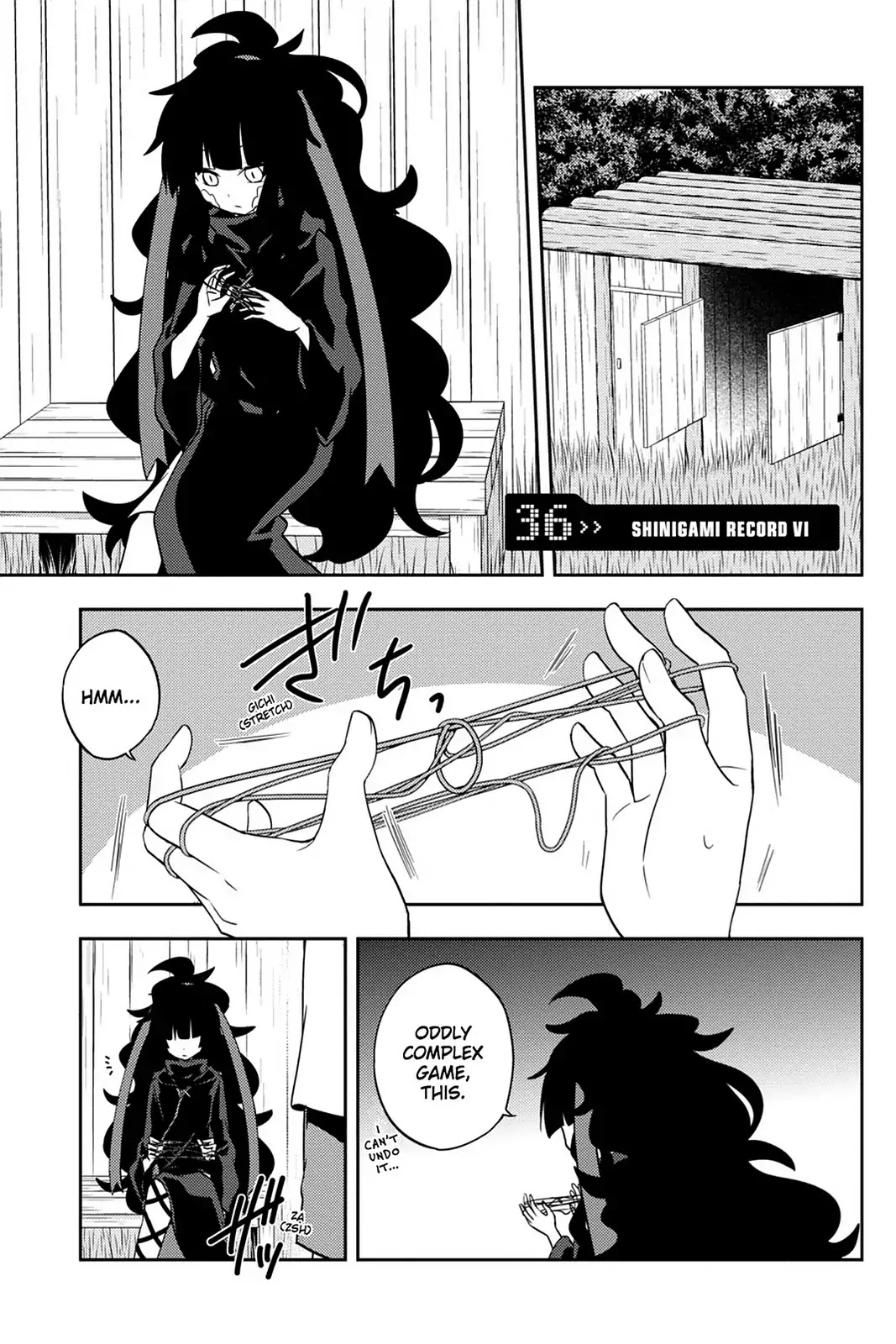 Kagerou Daze Chapter 36 page 1 - Chapter 36: Vol.7 36: Shinigami Record VI