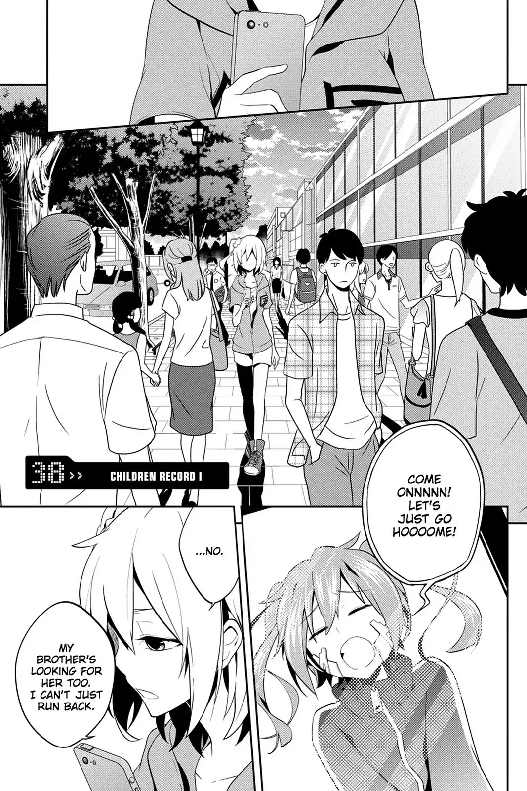 Kagerou Daze Chapter 38 page 1 - Chapter 38: Vol.8 38: Children Record I