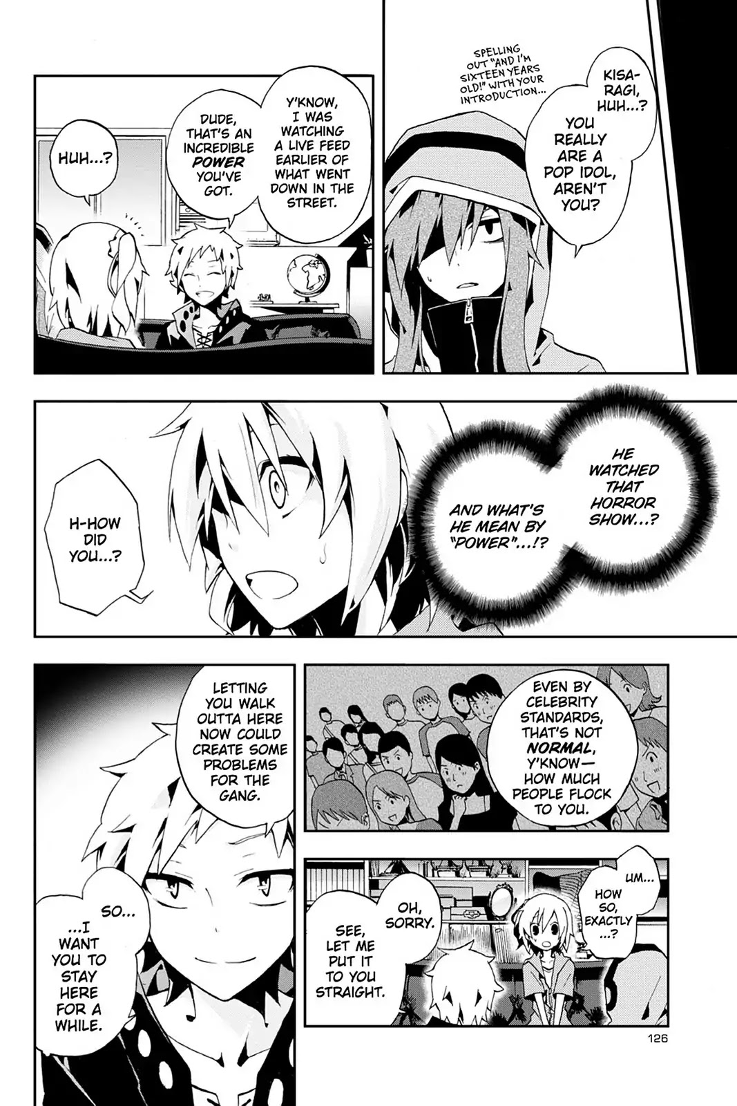 Kagerou Daze Chapter 4 page 12 - Chapter 4 : Mekakushi Code (Blindfold Code 1)