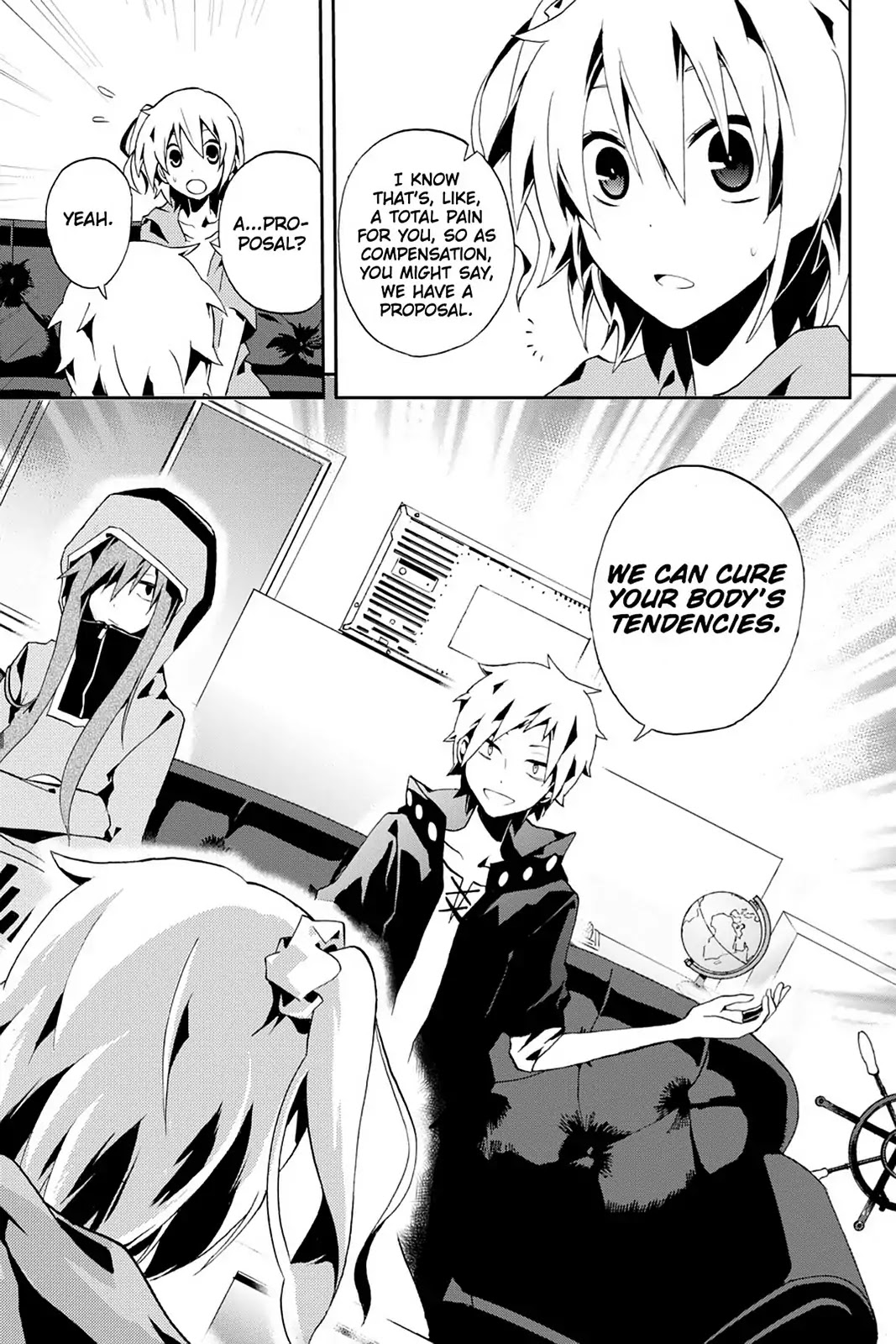 Kagerou Daze Chapter 4 page 13 - Chapter 4 : Mekakushi Code (Blindfold Code 1)