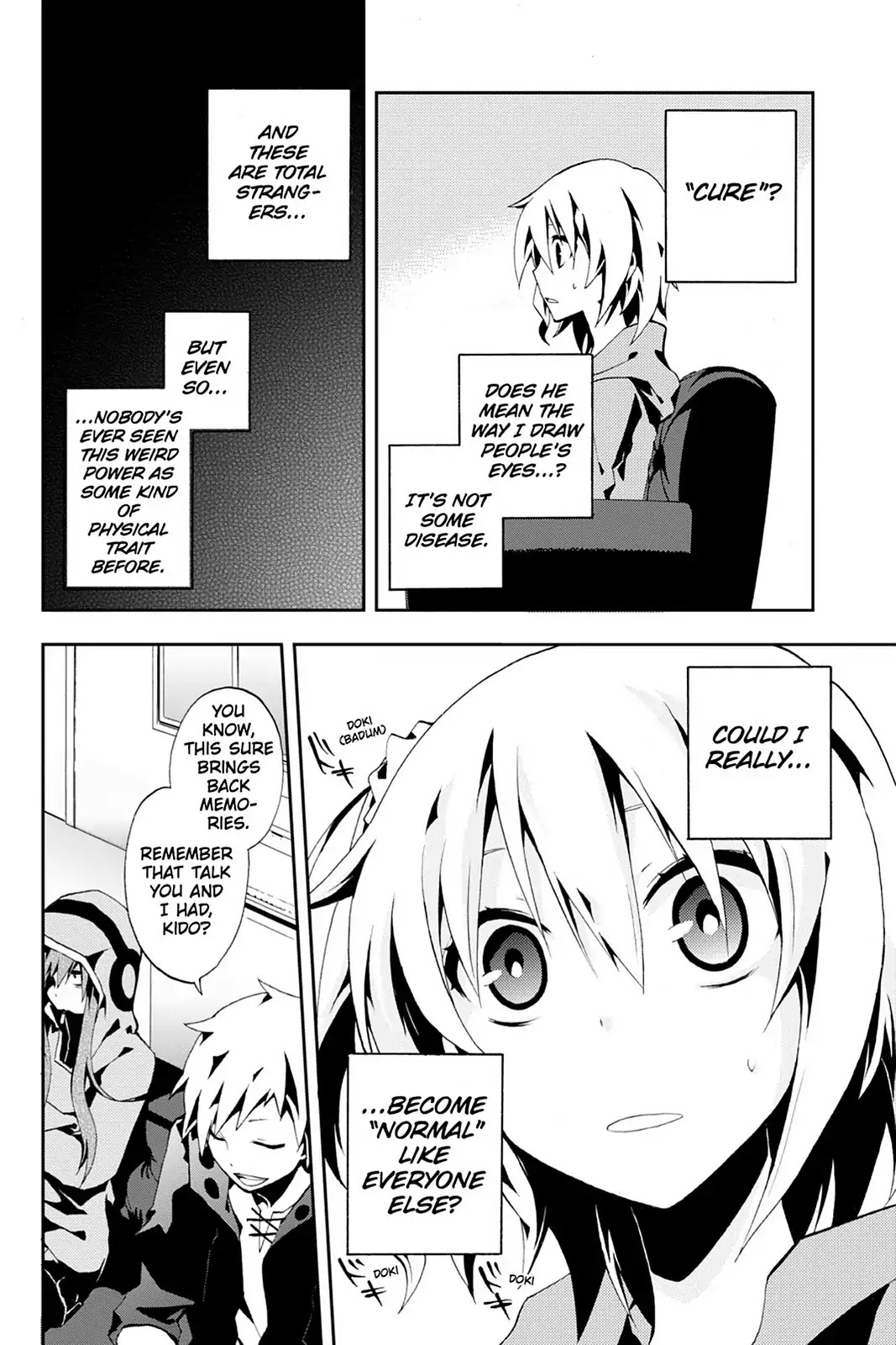 Kagerou Daze Chapter 4 page 14 - Chapter 4 : Mekakushi Code (Blindfold Code 1)