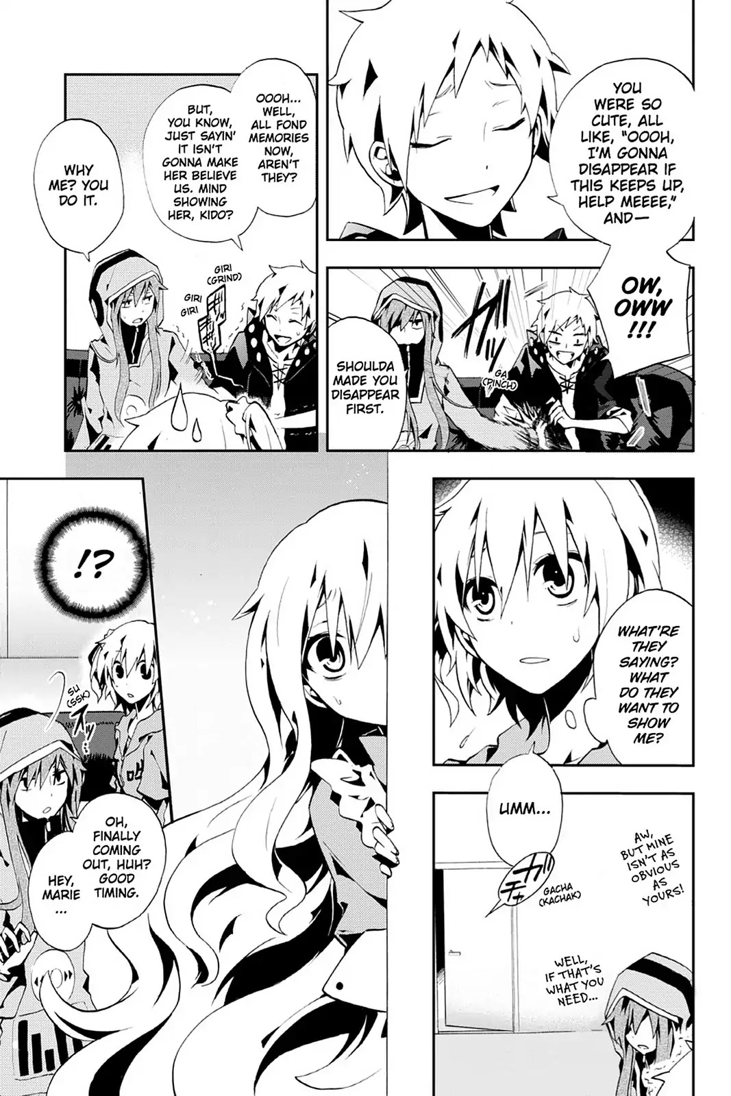 Kagerou Daze Chapter 4 page 15 - Chapter 4 : Mekakushi Code (Blindfold Code 1)
