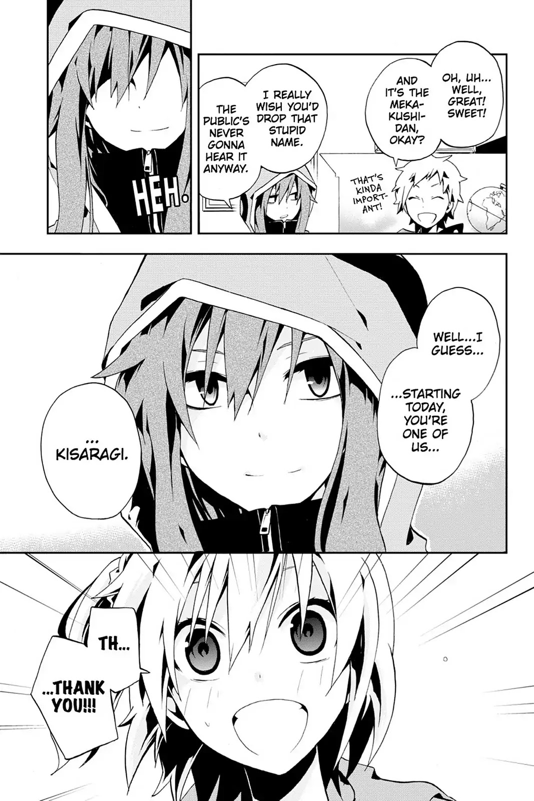Kagerou Daze Chapter 4 page 23 - Chapter 4 : Mekakushi Code (Blindfold Code 1)