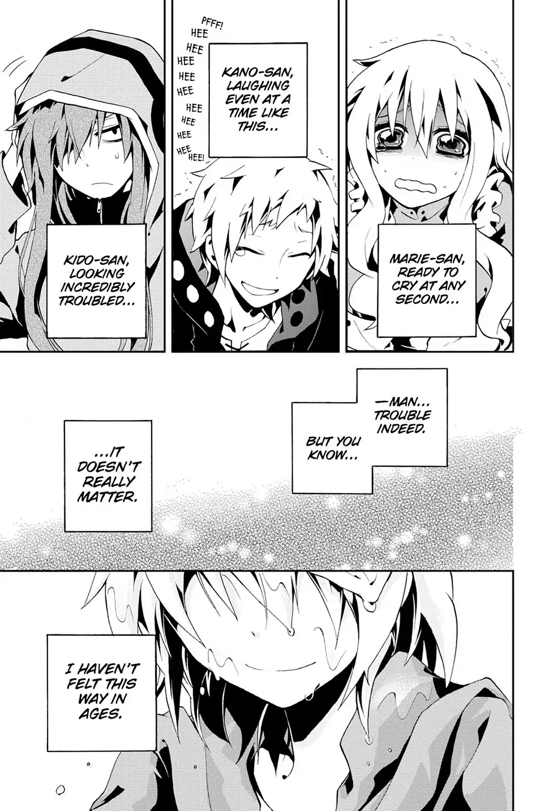 Kagerou Daze Chapter 4 page 27 - Chapter 4 : Mekakushi Code (Blindfold Code 1)