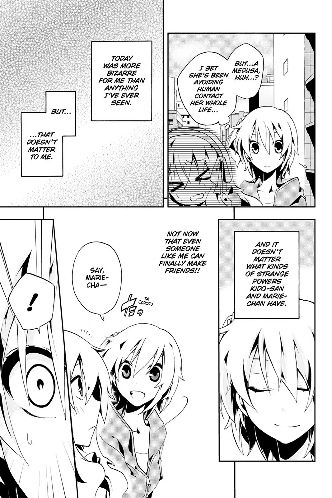 Kagerou Daze Chapter 4 page 37 - Chapter 4 : Mekakushi Code (Blindfold Code 1)