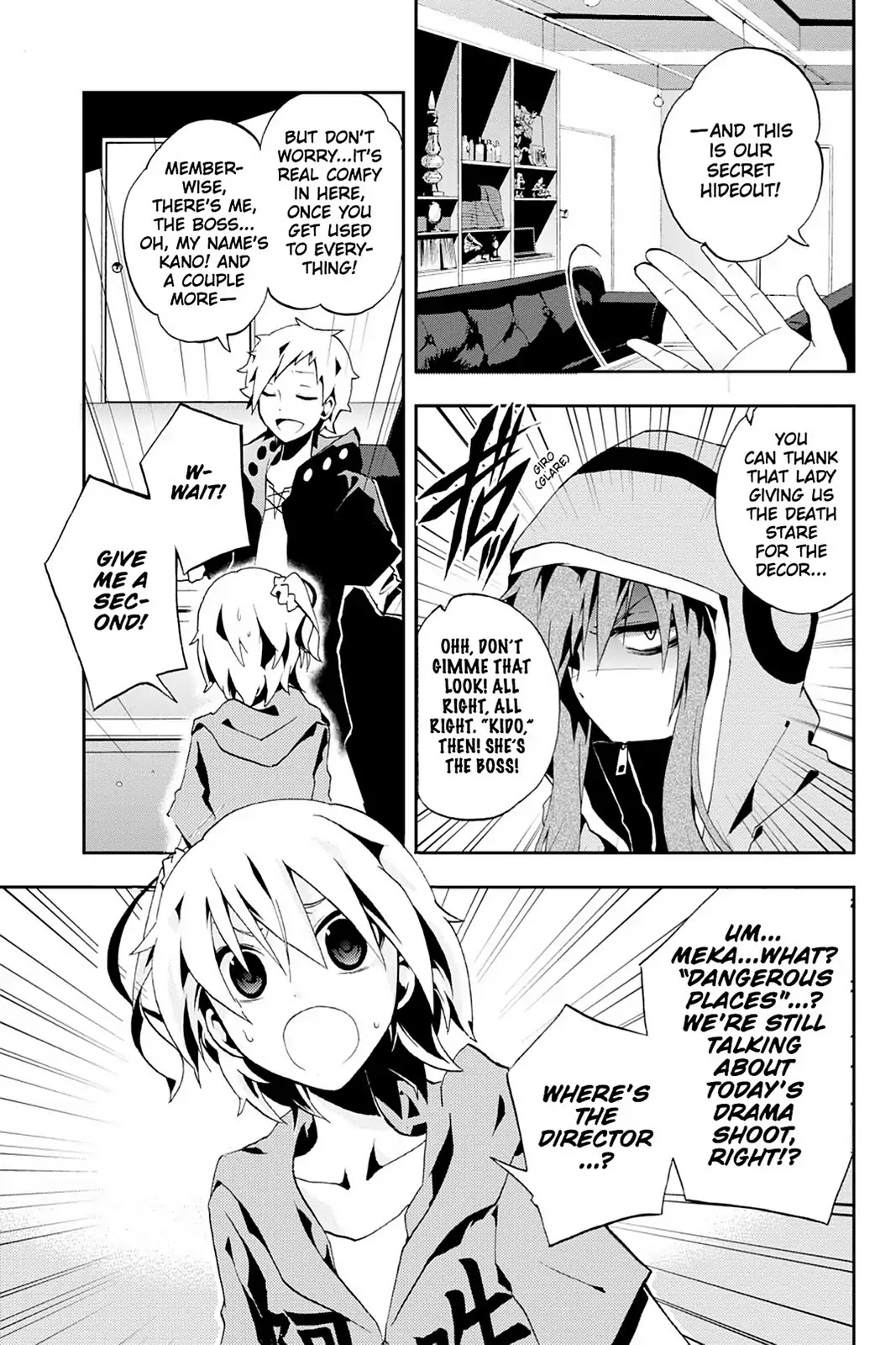 Kagerou Daze Chapter 4 page 7 - Chapter 4 : Mekakushi Code (Blindfold Code 1)