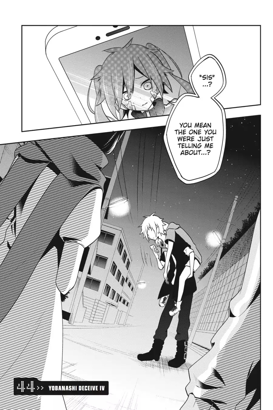 Kagerou Daze Chapter 44 page 1 - Chapter 44: Vol.9 44: Yobanashi Deceive IV