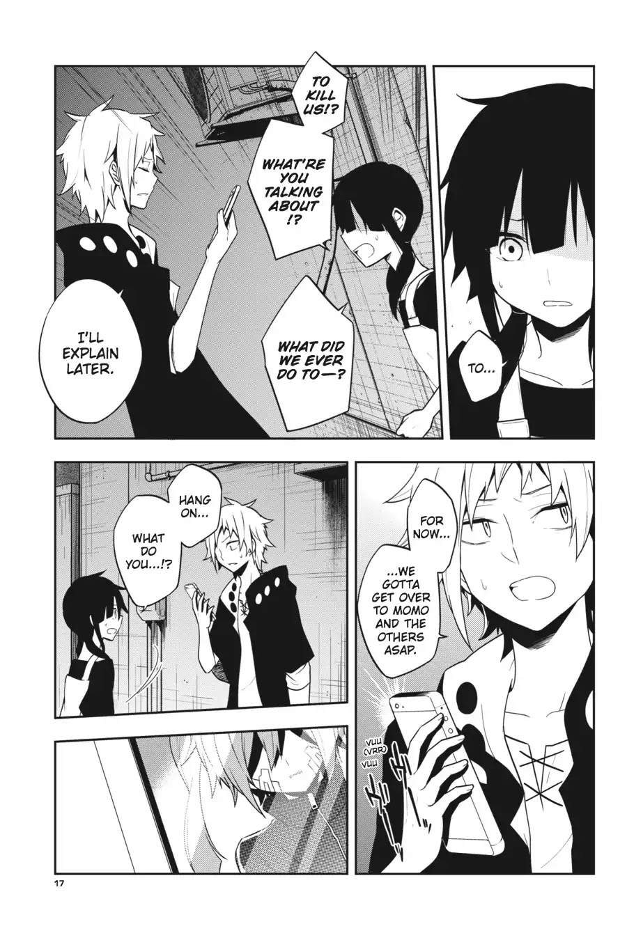 Kagerou Daze Chapter 49 page 16 - Chapter 49: LOST DAZE I
