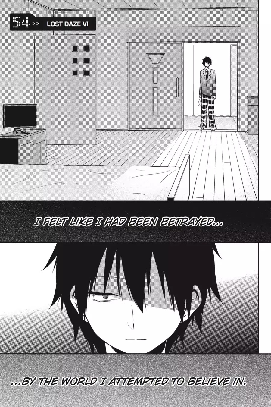 Kagerou Daze Chapter 54 page 1 - Chapter 54: LOST DAZE VI
