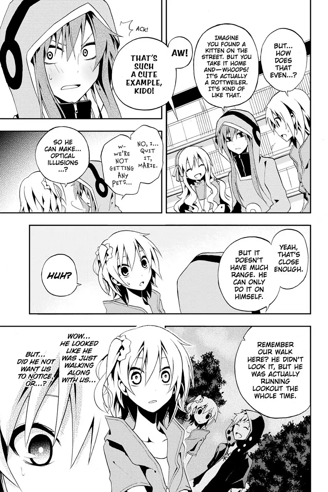 Kagerou Daze Chapter 6 page 11 - Chapter 6: Vol.2 06: Mekakushi Chord III