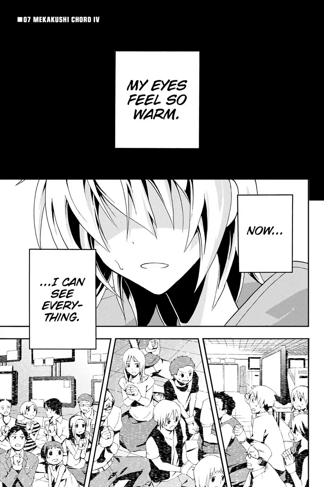 Kagerou Daze Chapter 7 page 1 - Chapter 7: Vol.2 07: Mekakushi Chord IV