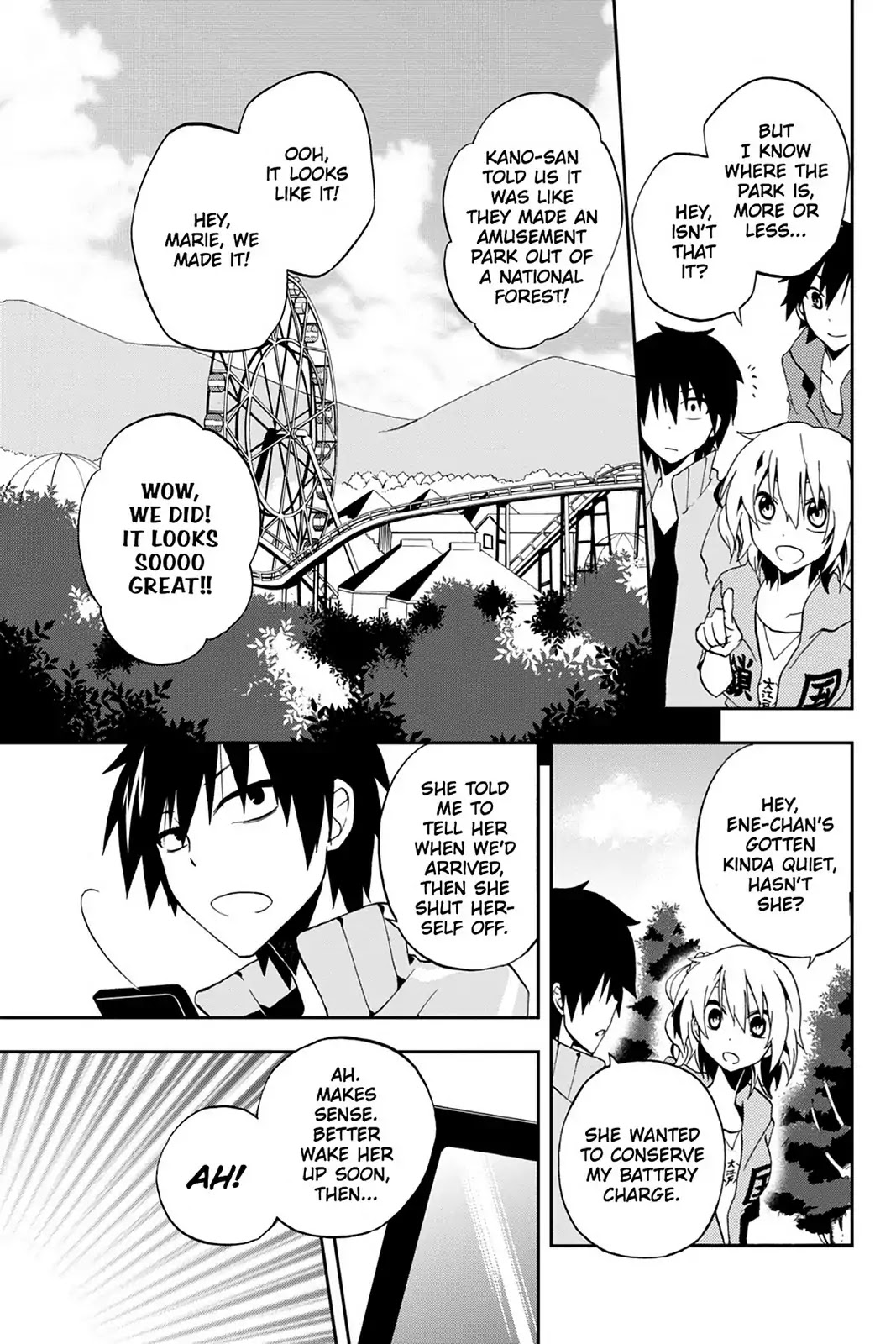 Kagerou Daze Chapter 8 page 17 - Chapter 8: Vol.2 08: Retrospect Forest