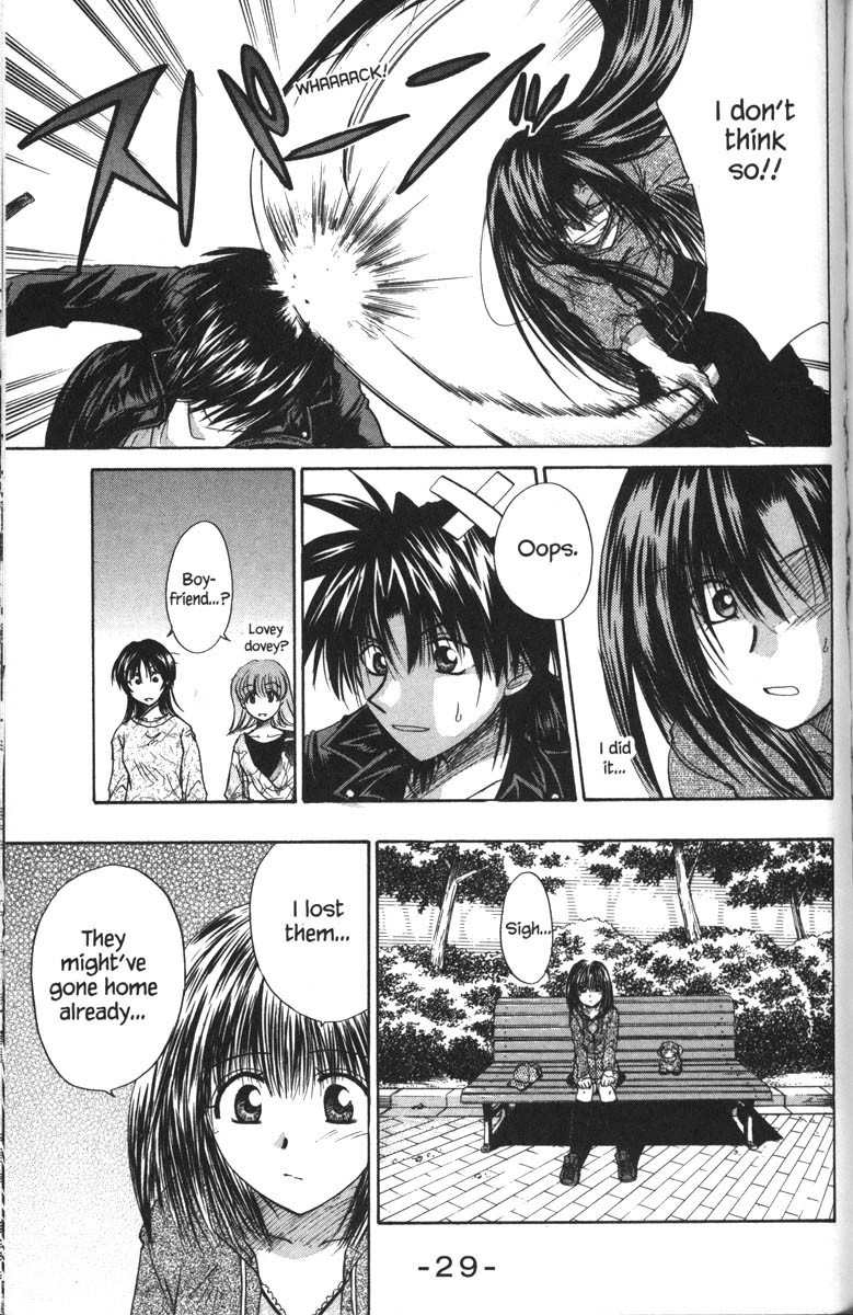Kagetora Chapter 26 page 36 - Chapter 26: Kagetora and Aki on a Date?