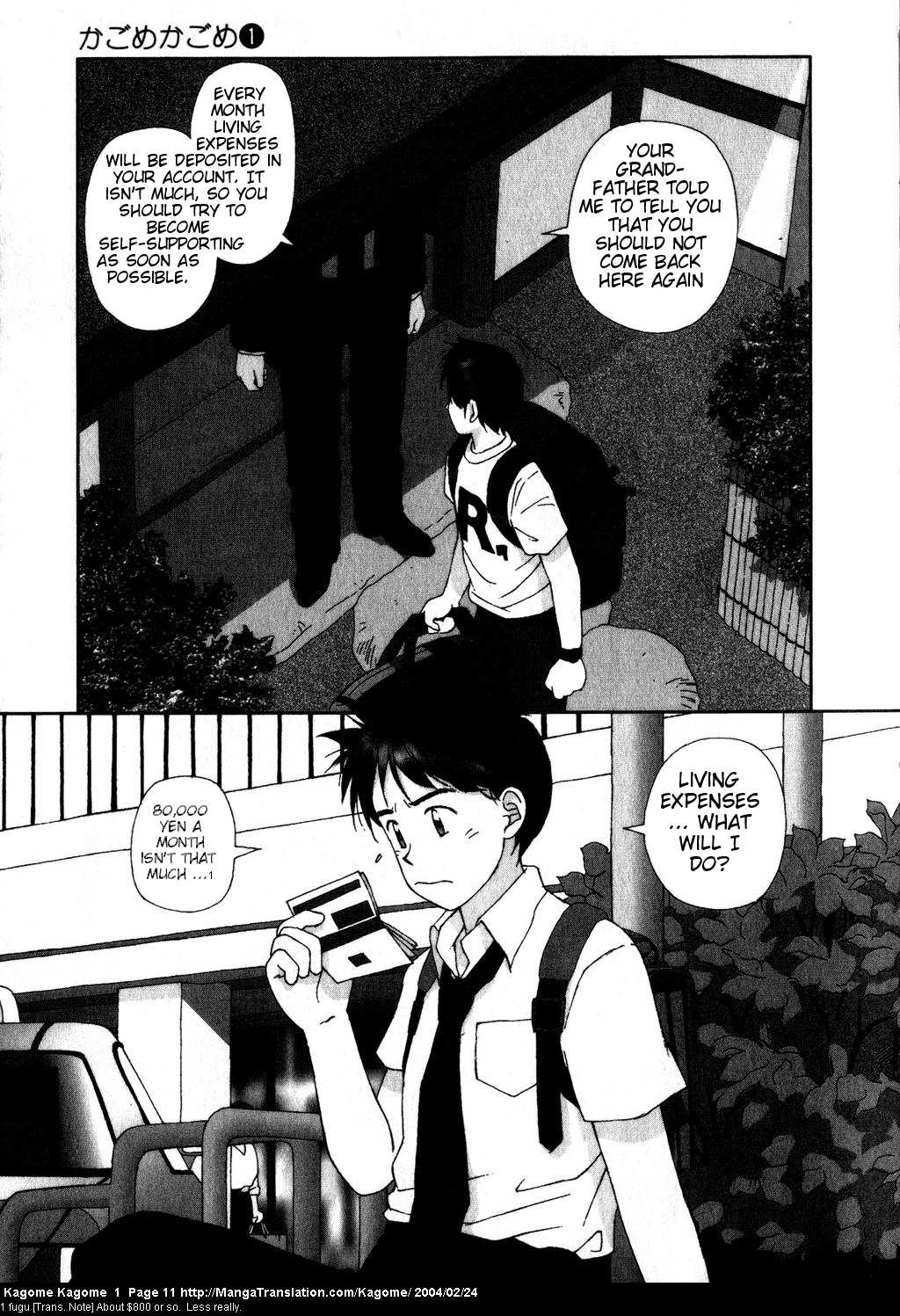 Kagome Kagome Chapter 1.2 page 10 - Chapter 1 v2 : trip 1; How we met