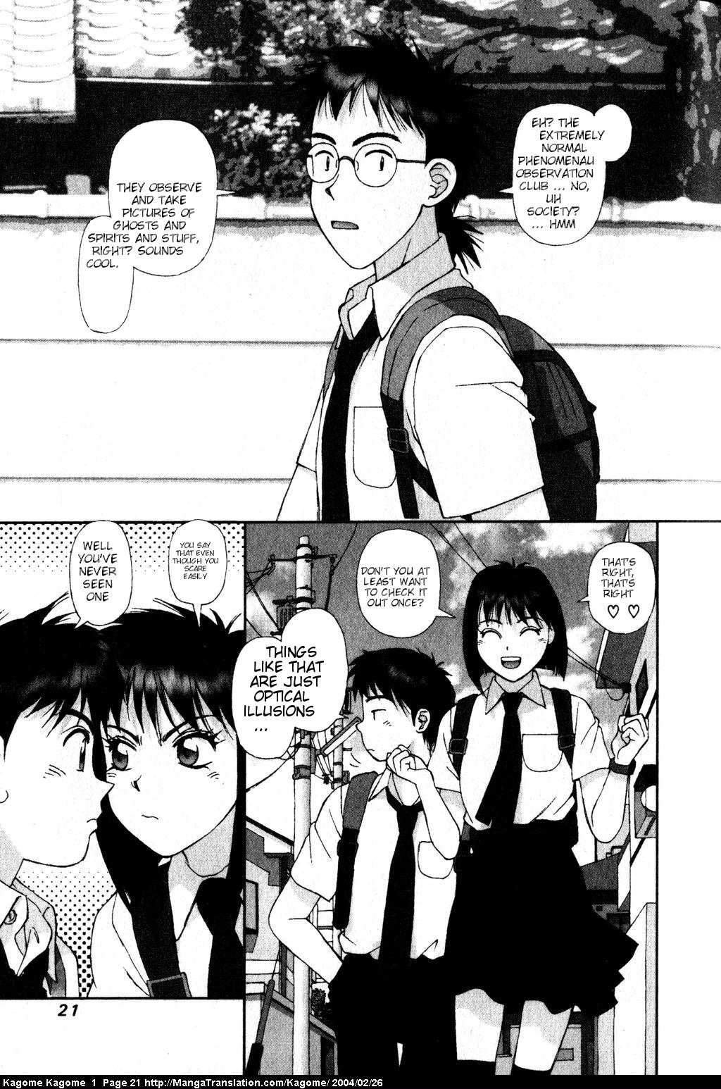 Kagome Kagome Chapter 1.2 page 20 - Chapter 1 v2 : trip 1; How we met