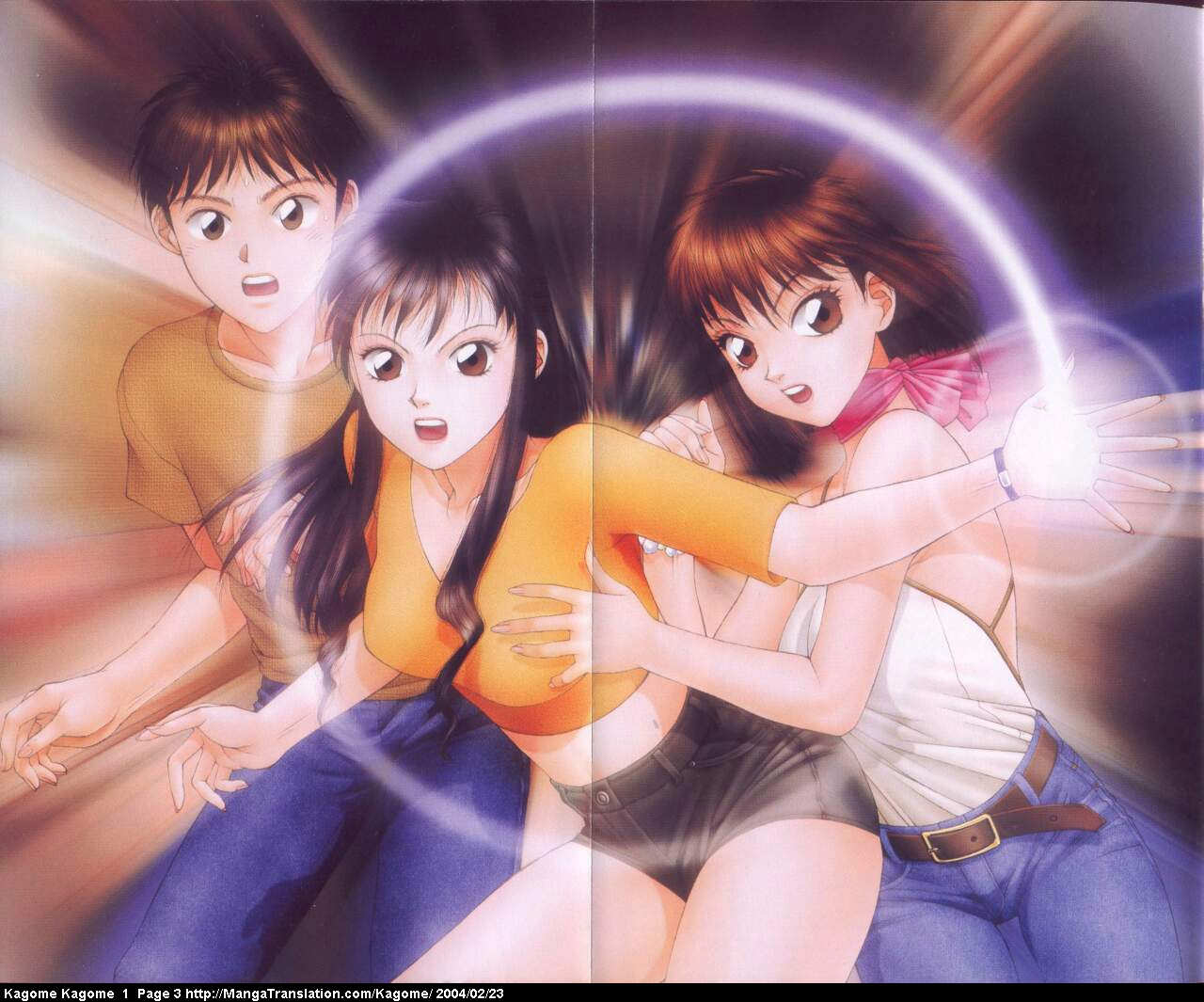 Kagome Kagome Chapter 1.2 page 3 - Chapter 1 v2 : trip 1; How we met