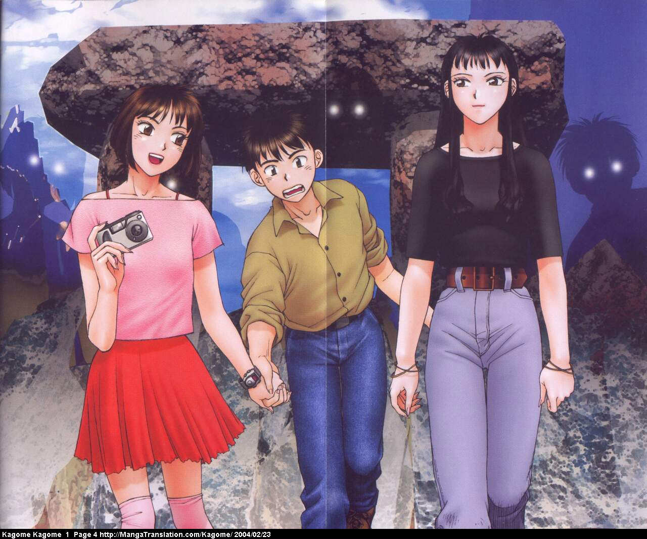 Kagome Kagome Chapter 1.2 page 4 - Chapter 1 v2 : trip 1; How we met