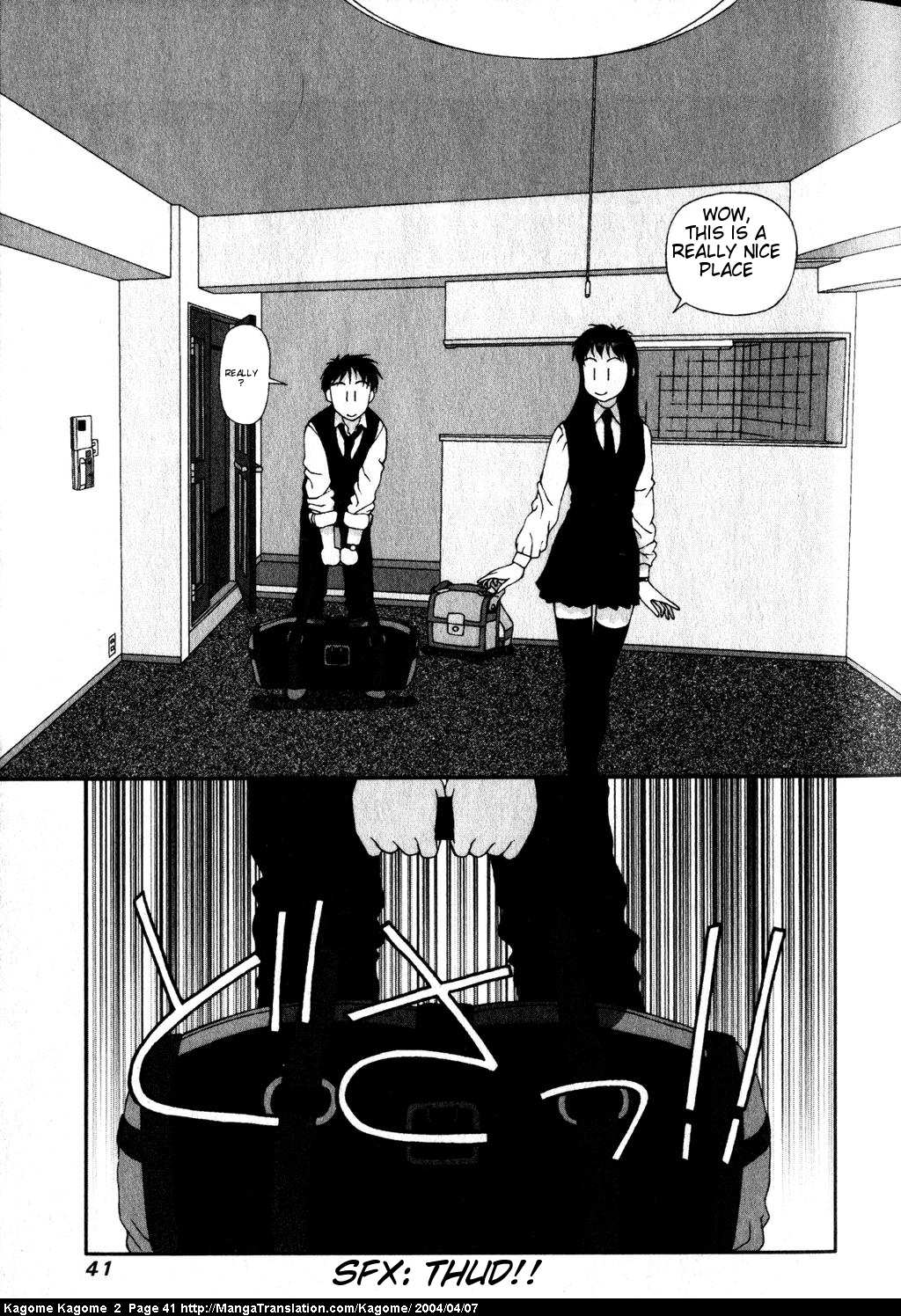 Kagome Kagome Chapter 10.2 page 15 - Chapter 10 v2 : trip 10; Rapidly Approaching Kagome!!