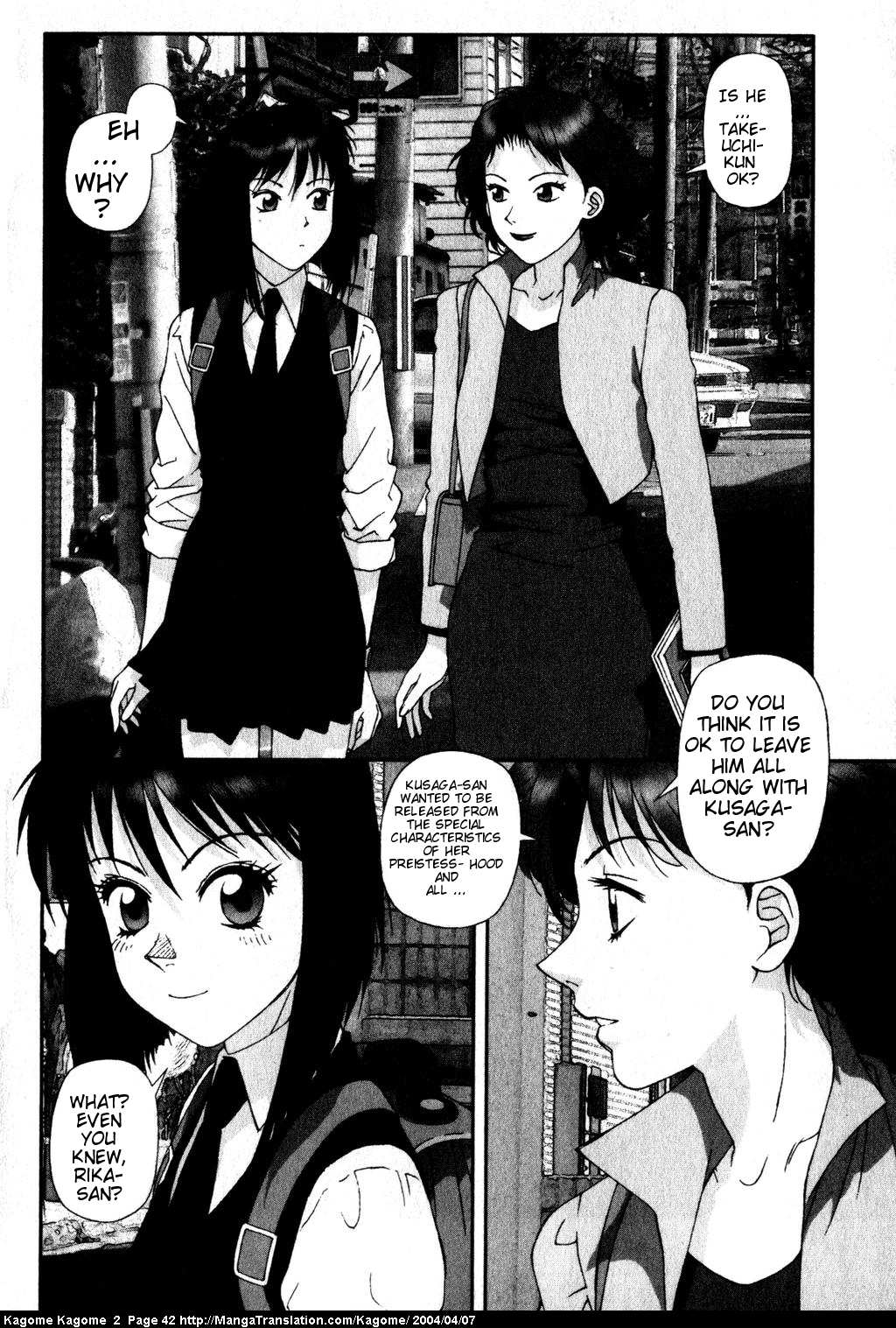Kagome Kagome Chapter 10.2 page 16 - Chapter 10 v2 : trip 10; Rapidly Approaching Kagome!!