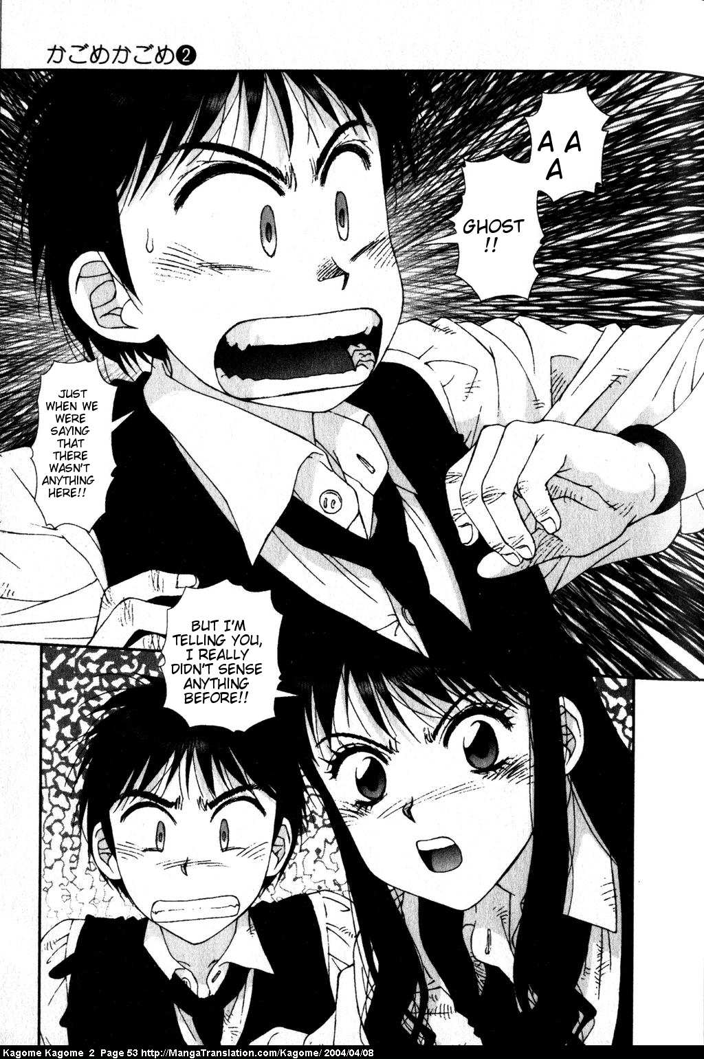 Kagome Kagome Chapter 11.2 page 3 - Chapter 11 v2 : trip 11; The Ghost Appears!!