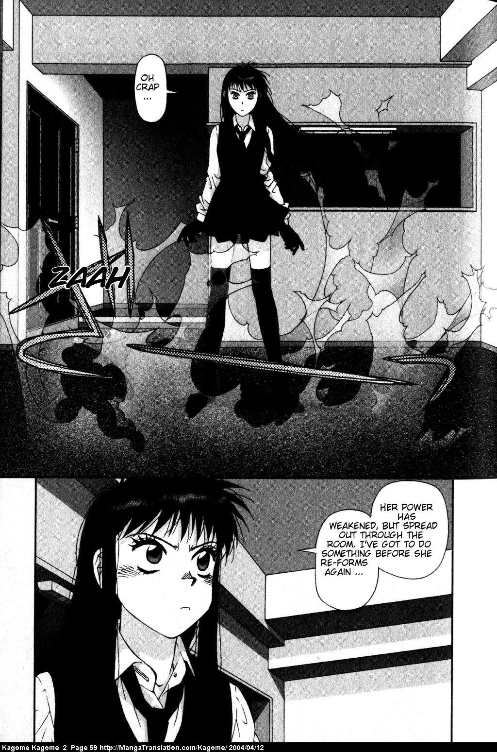 Kagome Kagome Chapter 11.2 page 9 - Chapter 11 v2 : trip 11; The Ghost Appears!!