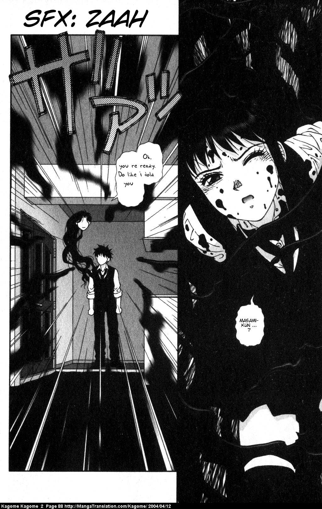 Kagome Kagome Chapter 12.2 page 14 - Chapter 12 v2 : trip 12; Masami's Courage