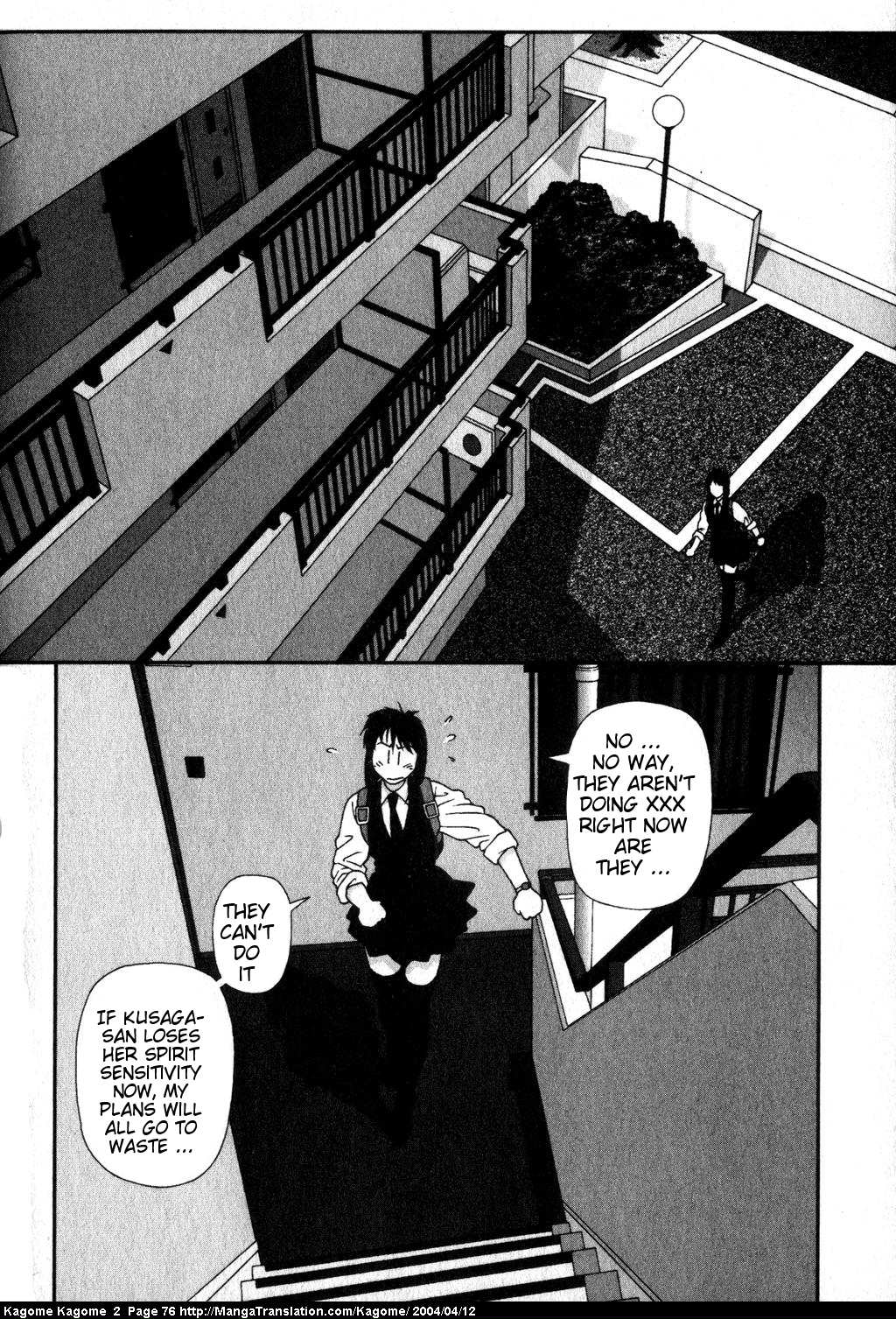 Kagome Kagome Chapter 12.2 page 2 - Chapter 12 v2 : trip 12; Masami's Courage