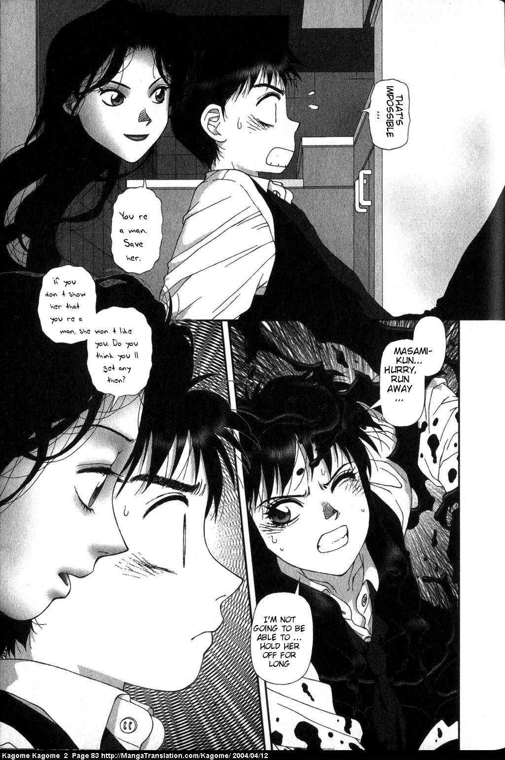 Kagome Kagome Chapter 12.2 page 9 - Chapter 12 v2 : trip 12; Masami's Courage
