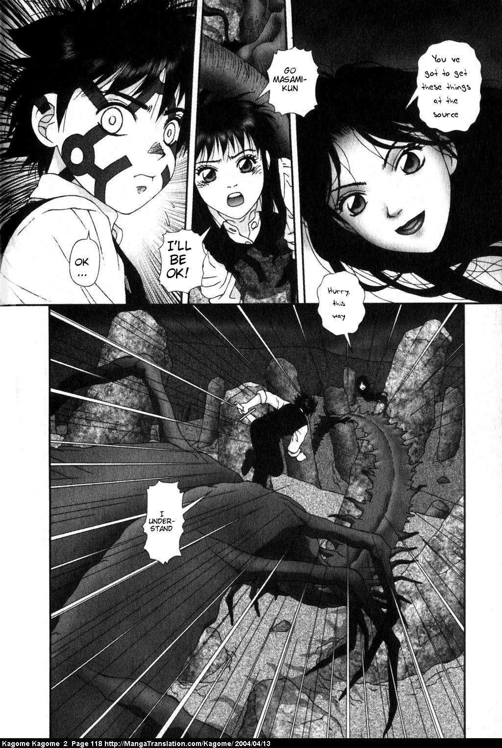Kagome Kagome Chapter 13.2 page 20 - Chapter 13 v2 : trip 13; Into the rapdis