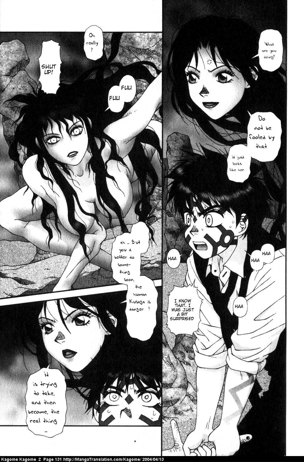 Kagome Kagome Chapter 14.2 page 9 - Chapter 14 v2 : trip 14; Confrontation!!!