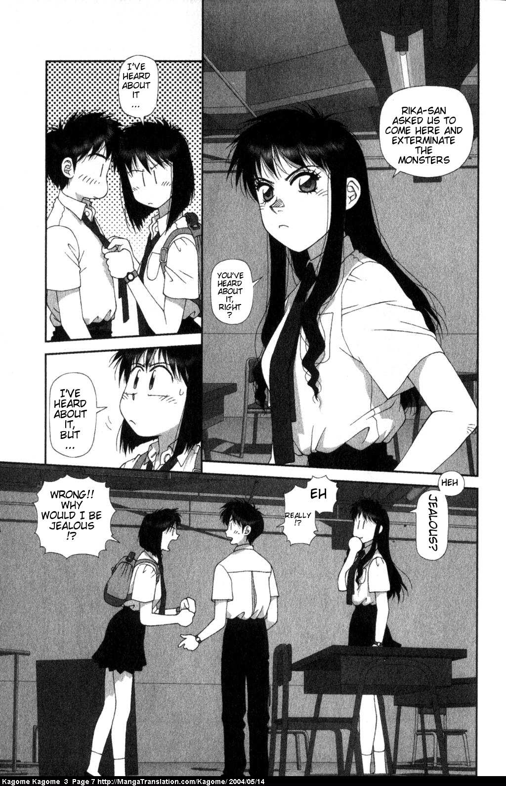 Kagome Kagome Chapter 17.2 page 9 - Chapter 17 v2 : trip 17; The other side of the wall