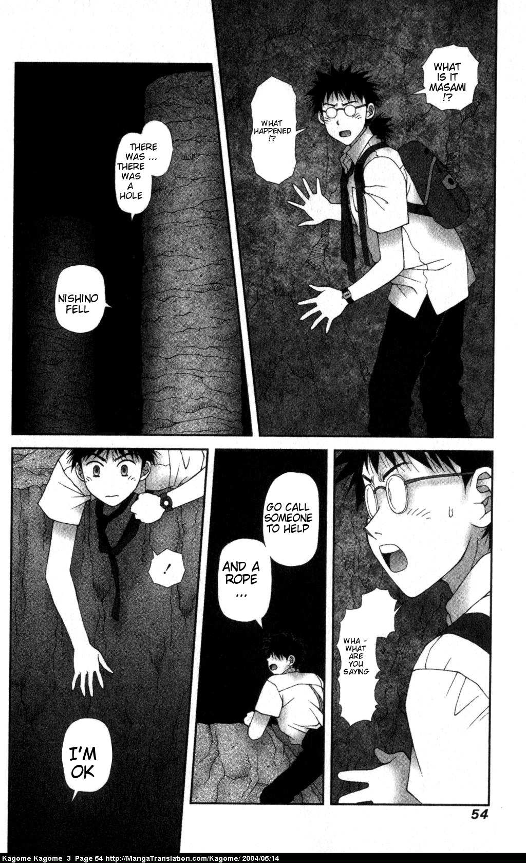 Kagome Kagome Chapter 19.2 page 4 - Chapter 19 v2 : trip 19; The blood awakens
